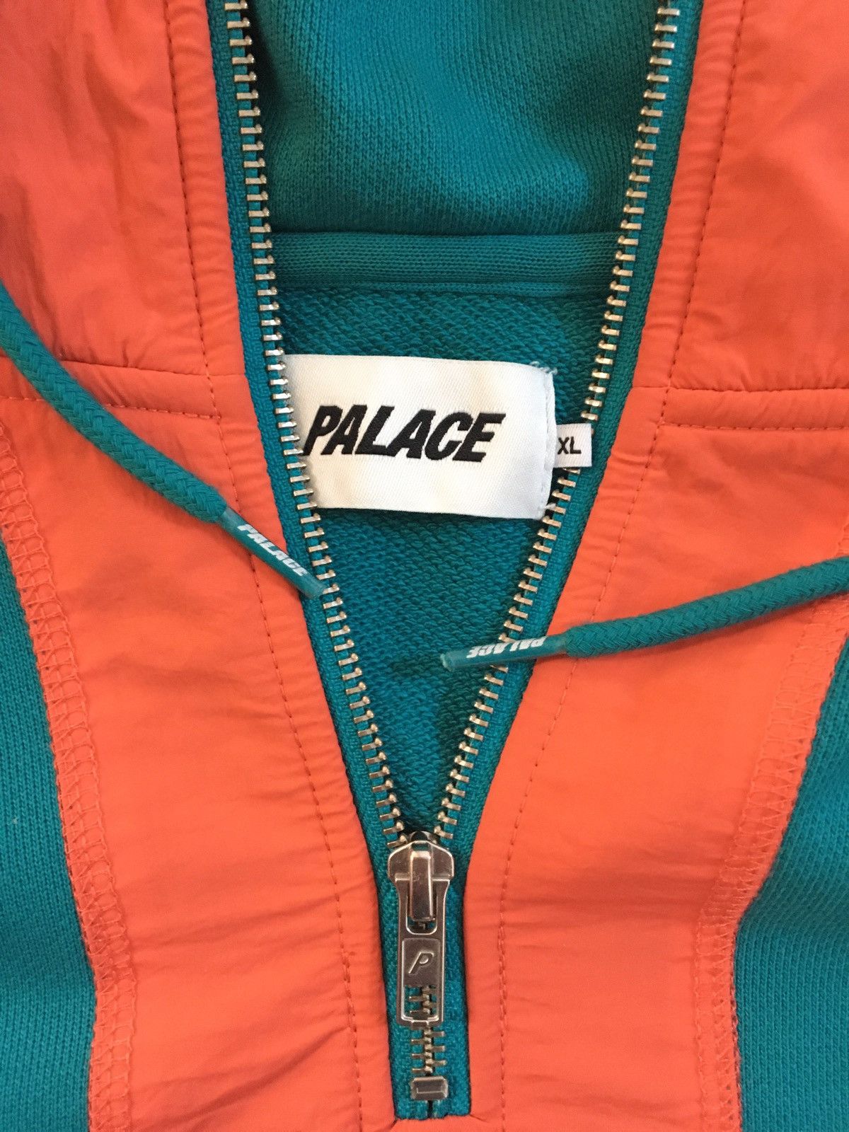 Palace Quarter Zip Hoodie Size US XL / EU 56 / 4 - 3 Thumbnail
