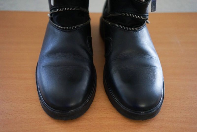 Raf simons sale accordion boots