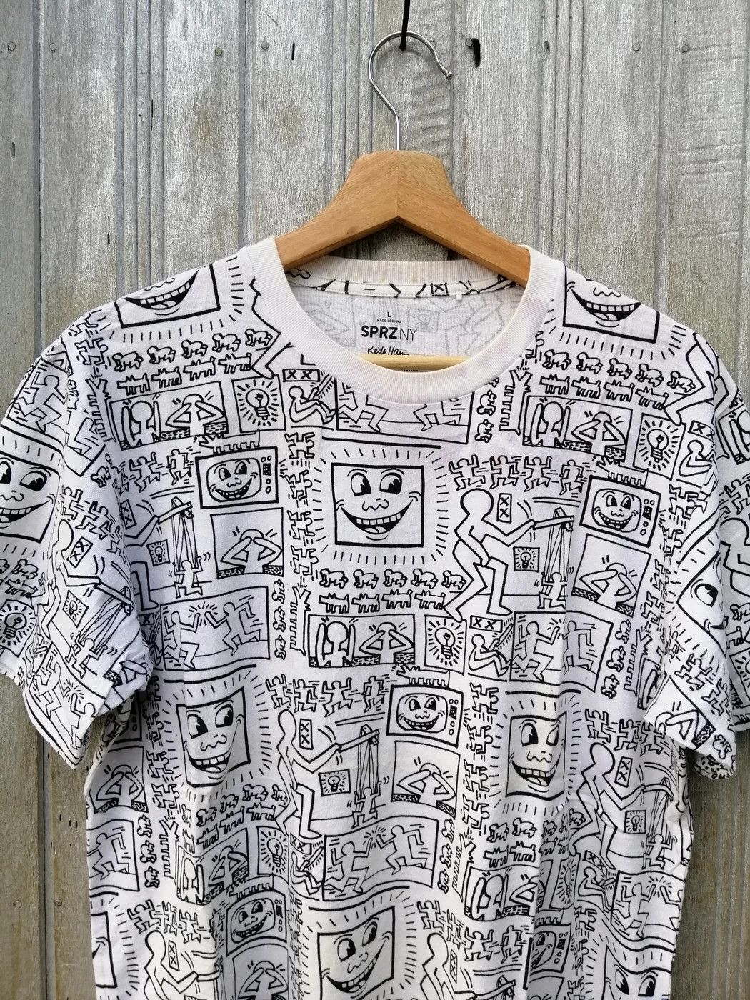Keith Haring Keith Haring Uniqlo Fullprint Art T-Shirt Size US M / EU 48-50 / 2 - 5 Thumbnail