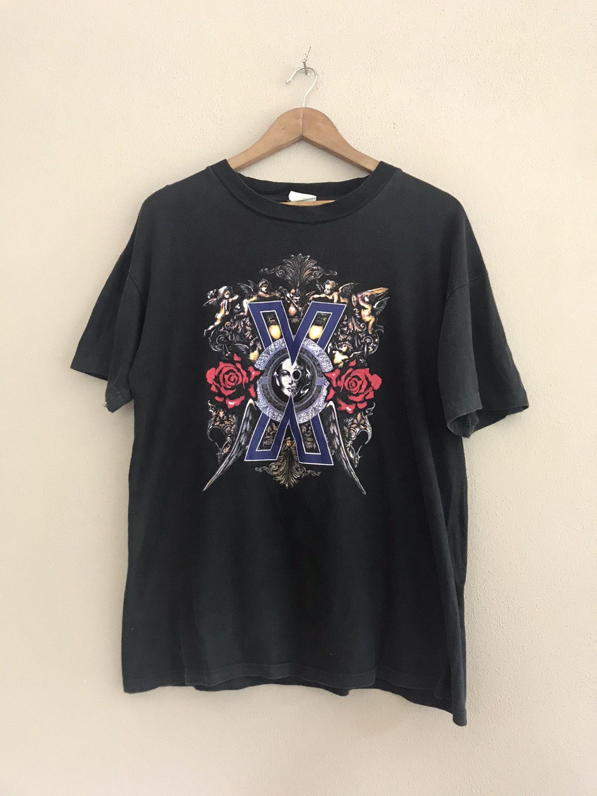 ミュージシャン X Violence In Jealoury Tour1991 STAFF T X JAPAN T-Shirt L size Violence In Jealousy Tour 1991