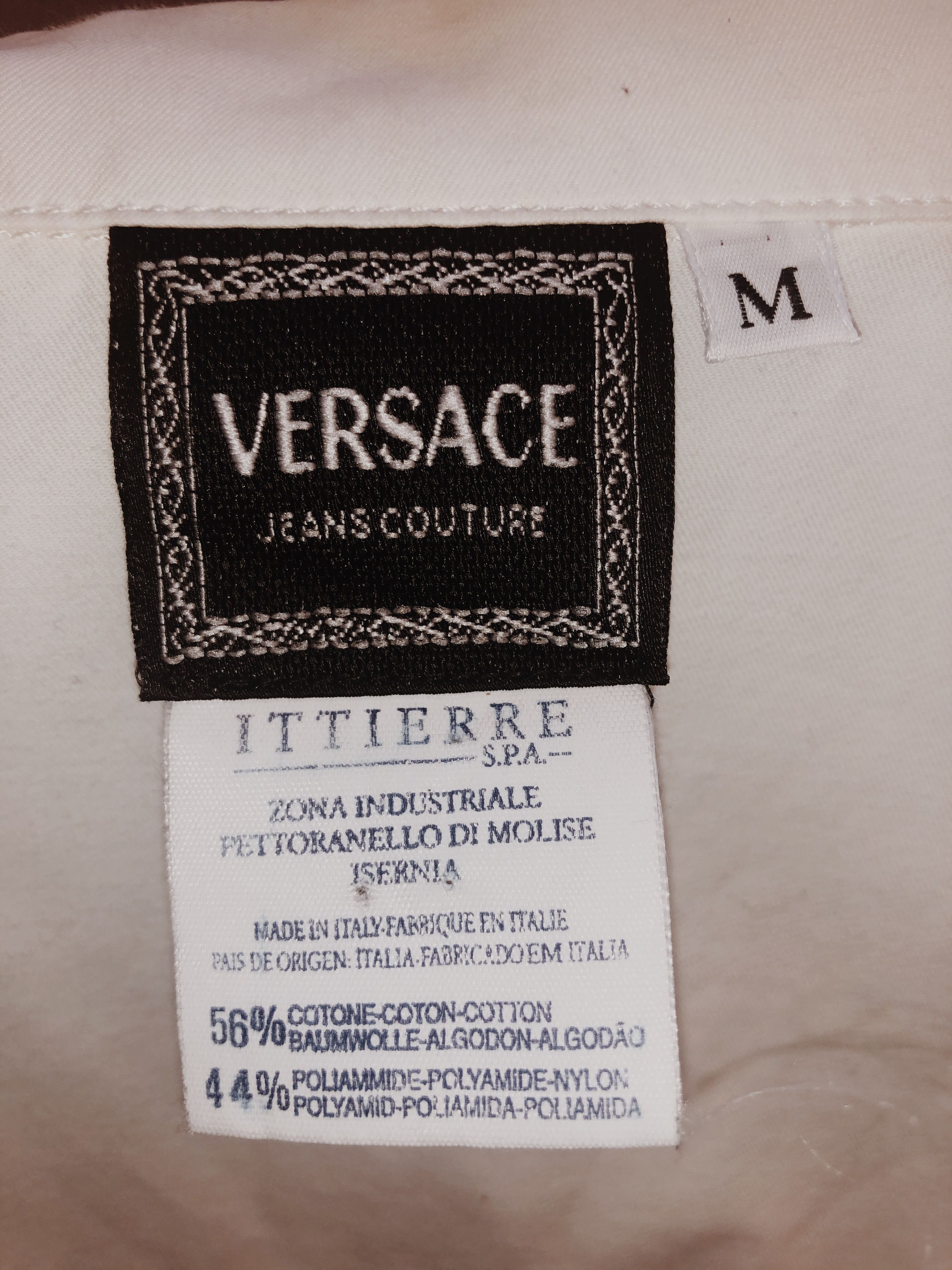 Versace ITTIERRE SPA - Versace Jeans Couture 90's RARE Size US M / EU 48-50 / 2 - 14 Thumbnail