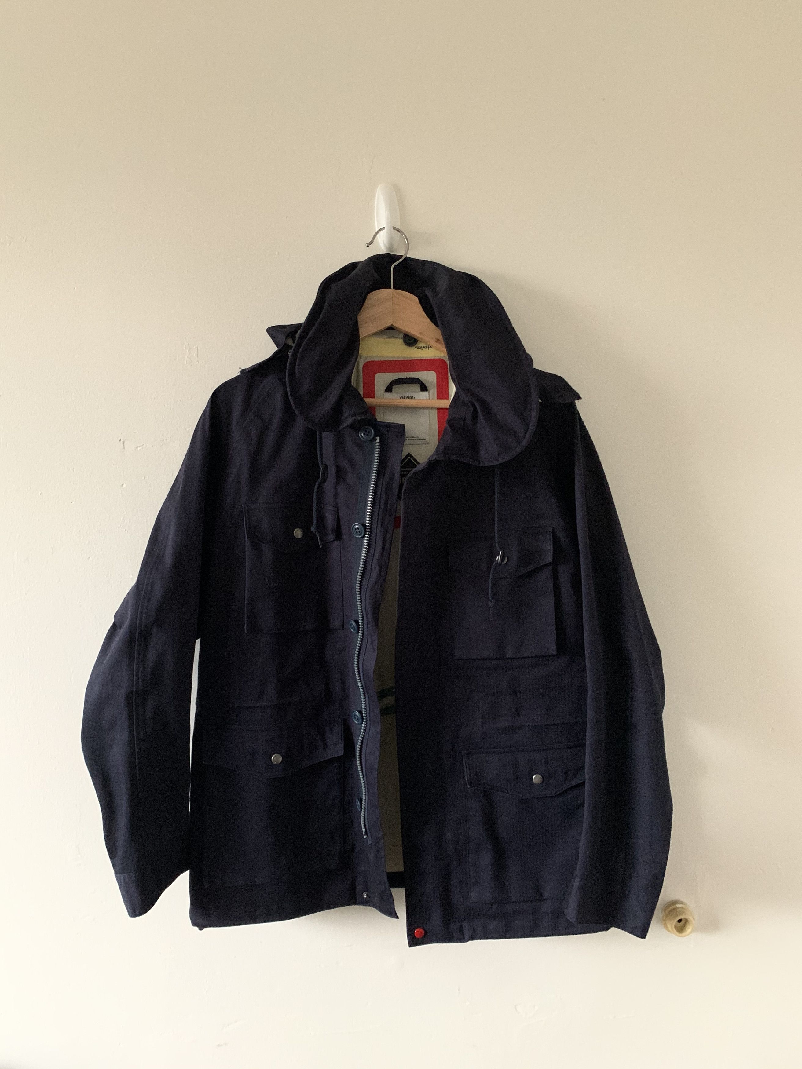 Visvim Visvim PFD JKT Gore-Tex jacket Navy Twill | Grailed