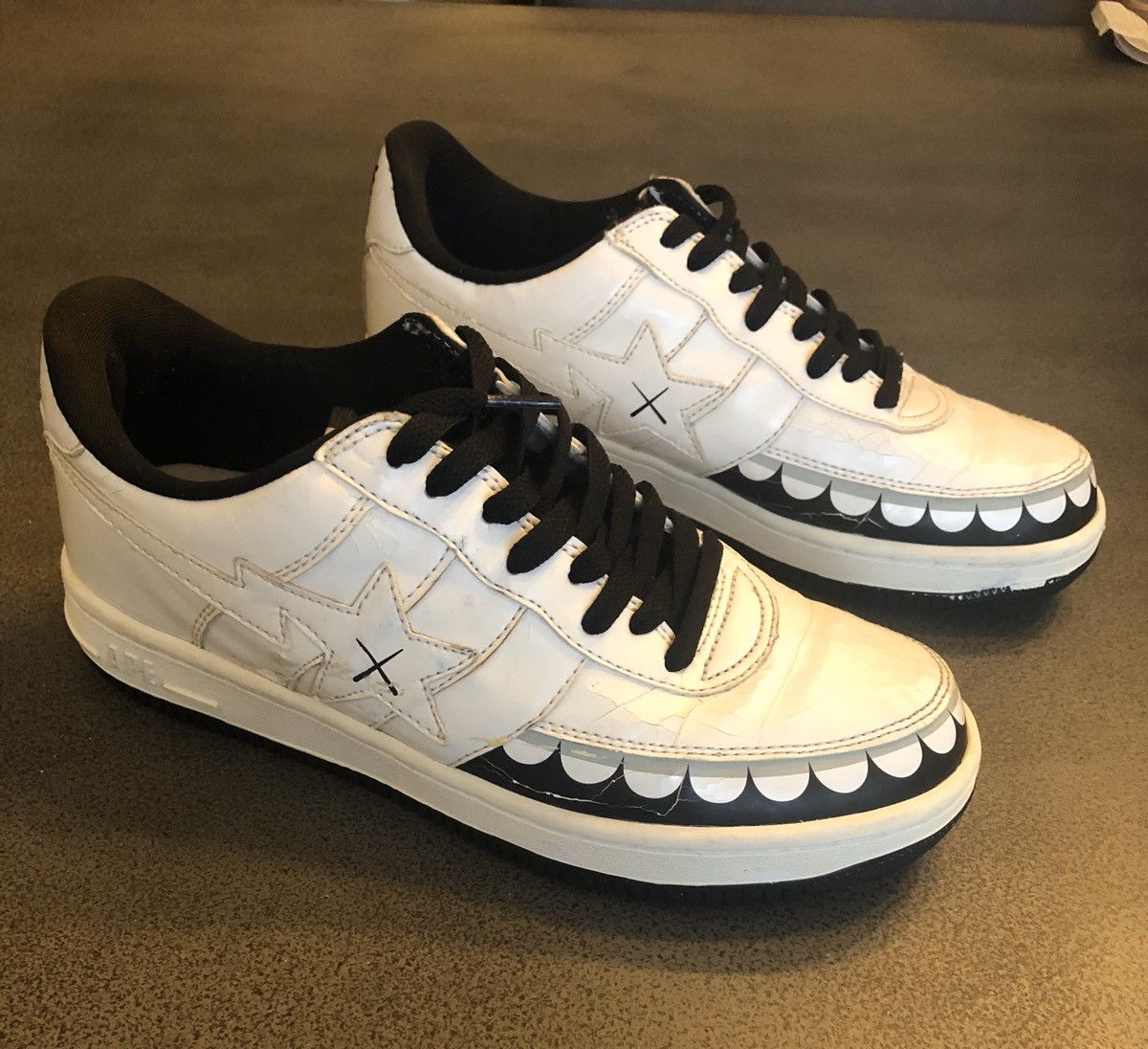 Bape × Kaws 1st Edition Archive Bape x Kaws Chompers Bapesta NIKE SOLE! Size US 8.5 / EU 41-42 - 1 Thumbnail