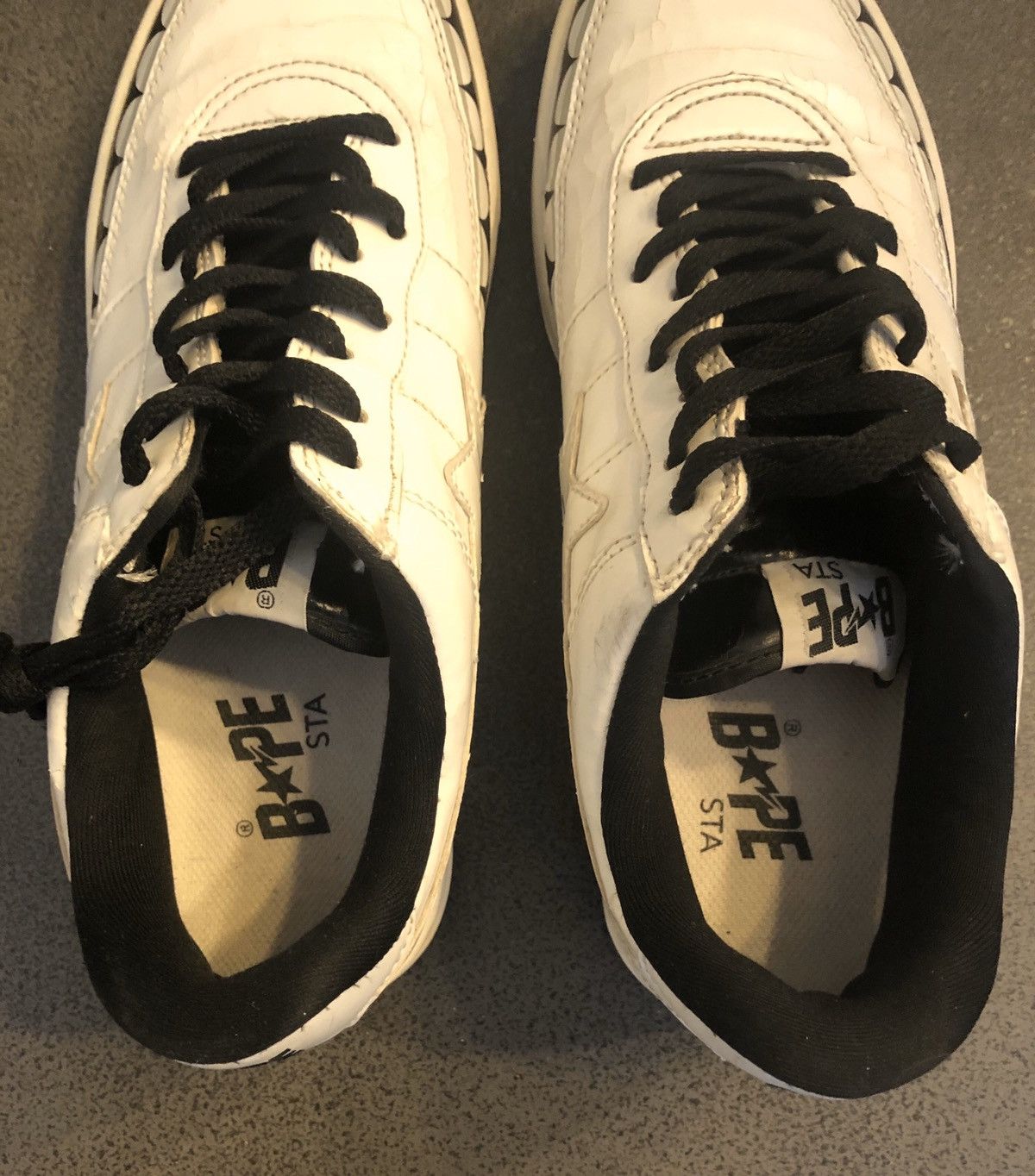 Bape × Kaws 1st Edition Archive Bape x Kaws Chompers Bapesta NIKE SOLE! Size US 8.5 / EU 41-42 - 10 Thumbnail