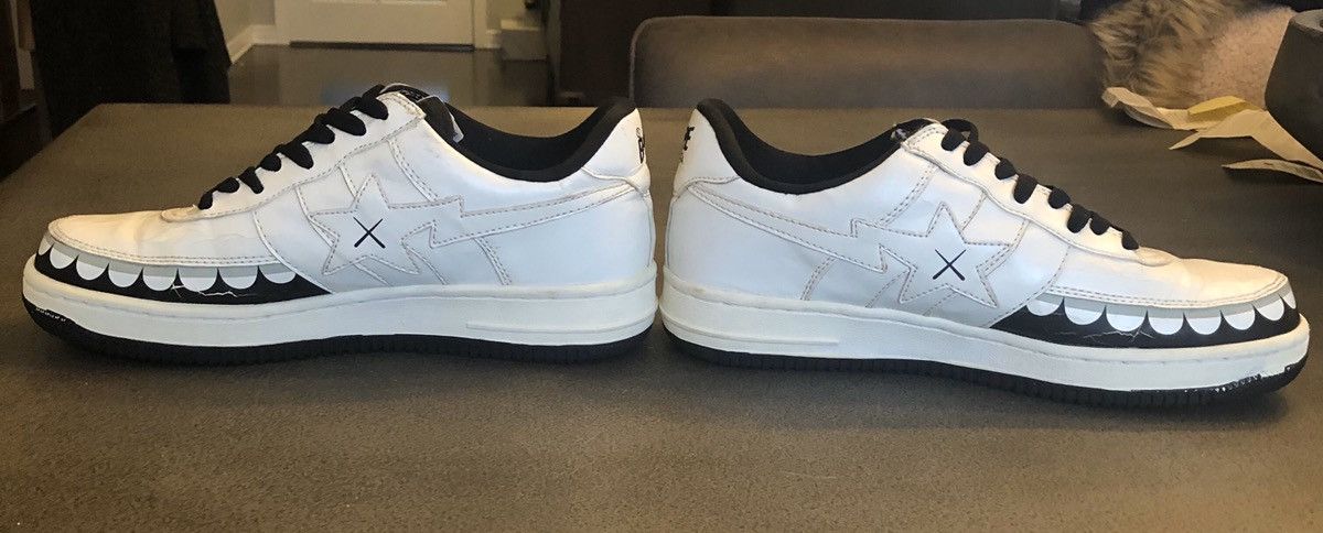 Bape × Kaws 1st Edition Archive Bape x Kaws Chompers Bapesta NIKE SOLE! Size US 8.5 / EU 41-42 - 6 Thumbnail