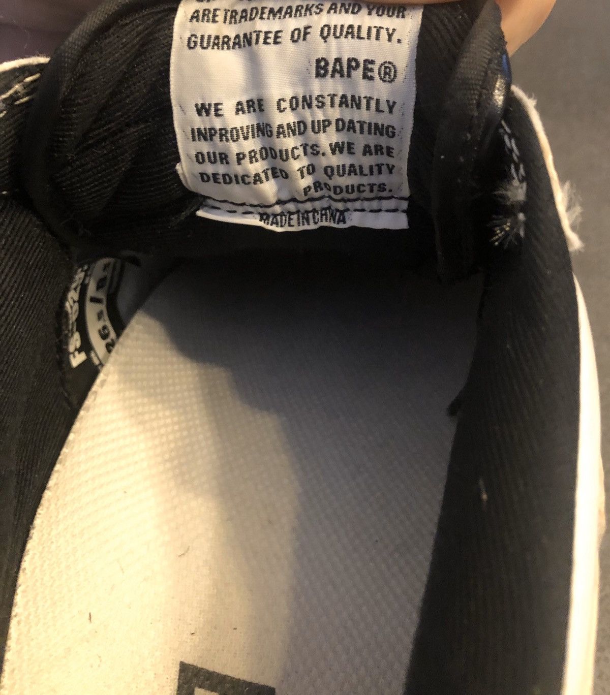 Bape × Kaws 1st Edition Archive Bape x Kaws Chompers Bapesta NIKE SOLE! Size US 8.5 / EU 41-42 - 11 Thumbnail