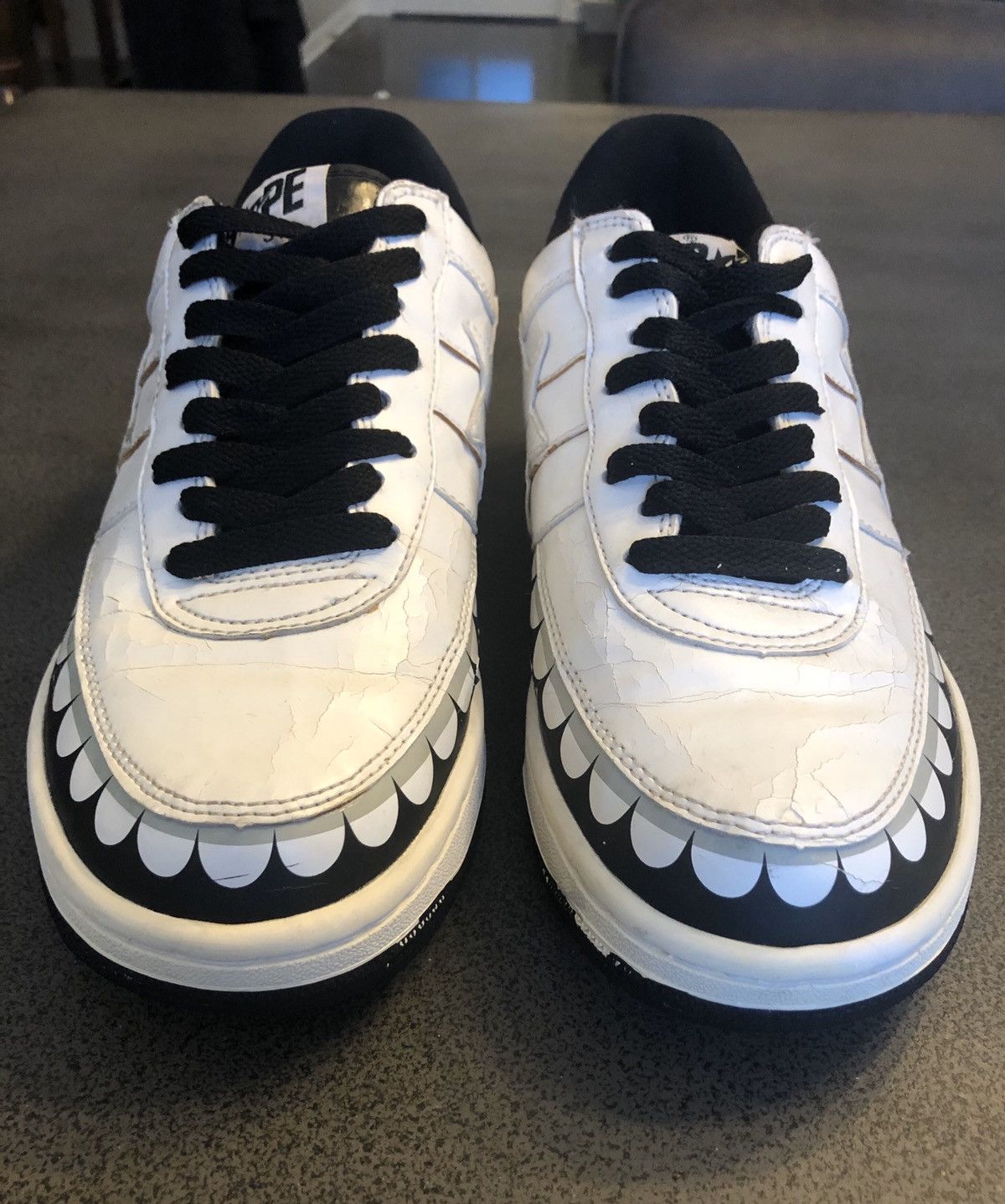 Bape × Kaws 1st Edition Archive Bape x Kaws Chompers Bapesta NIKE SOLE! Size US 8.5 / EU 41-42 - 5 Thumbnail
