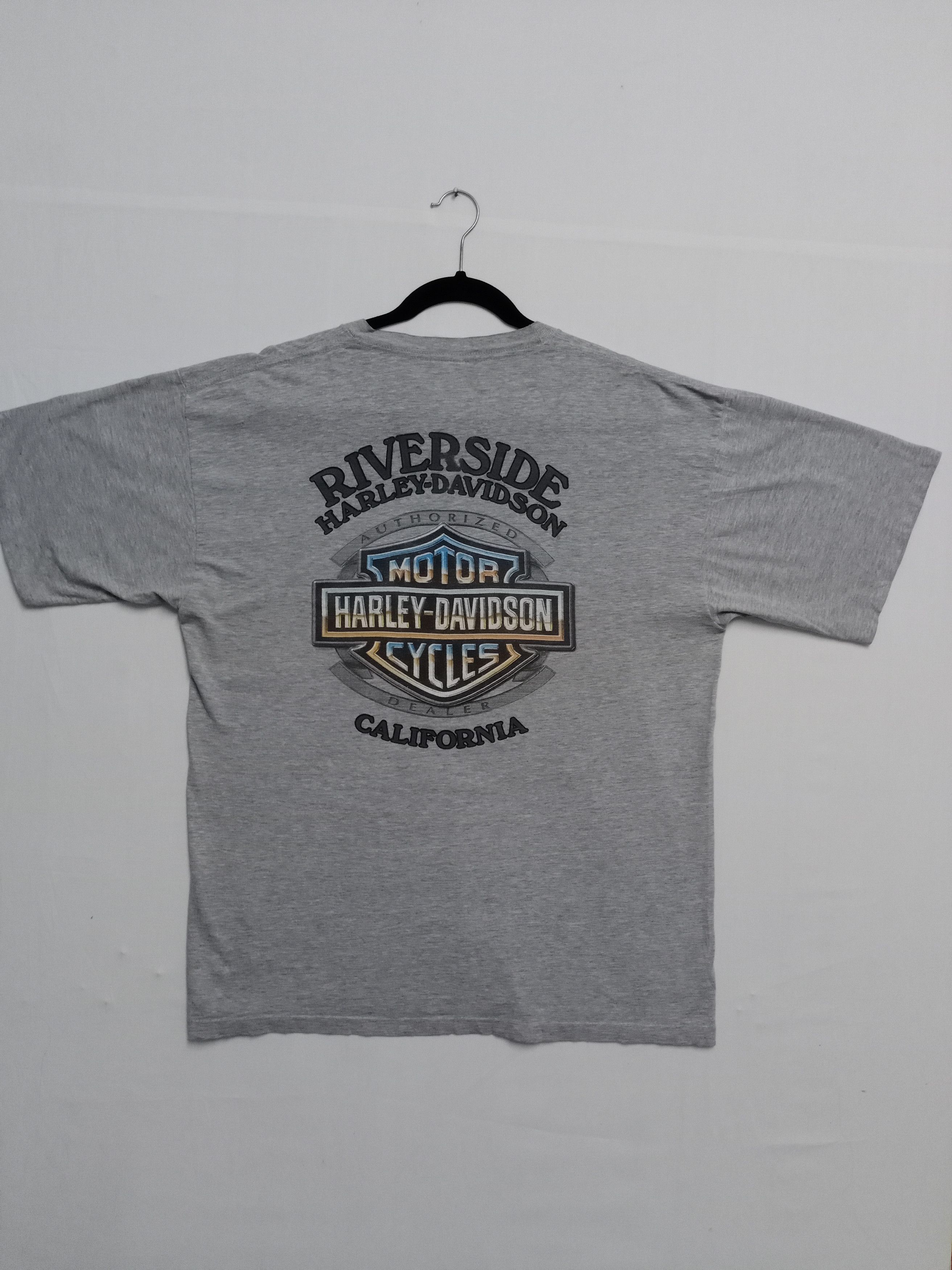 Harley Davidson × Vintage Vintage Harley Davidson Freedom Ain't Quick Eagle Tee Size US XL / EU 56 / 4 - 1 Thumbnail