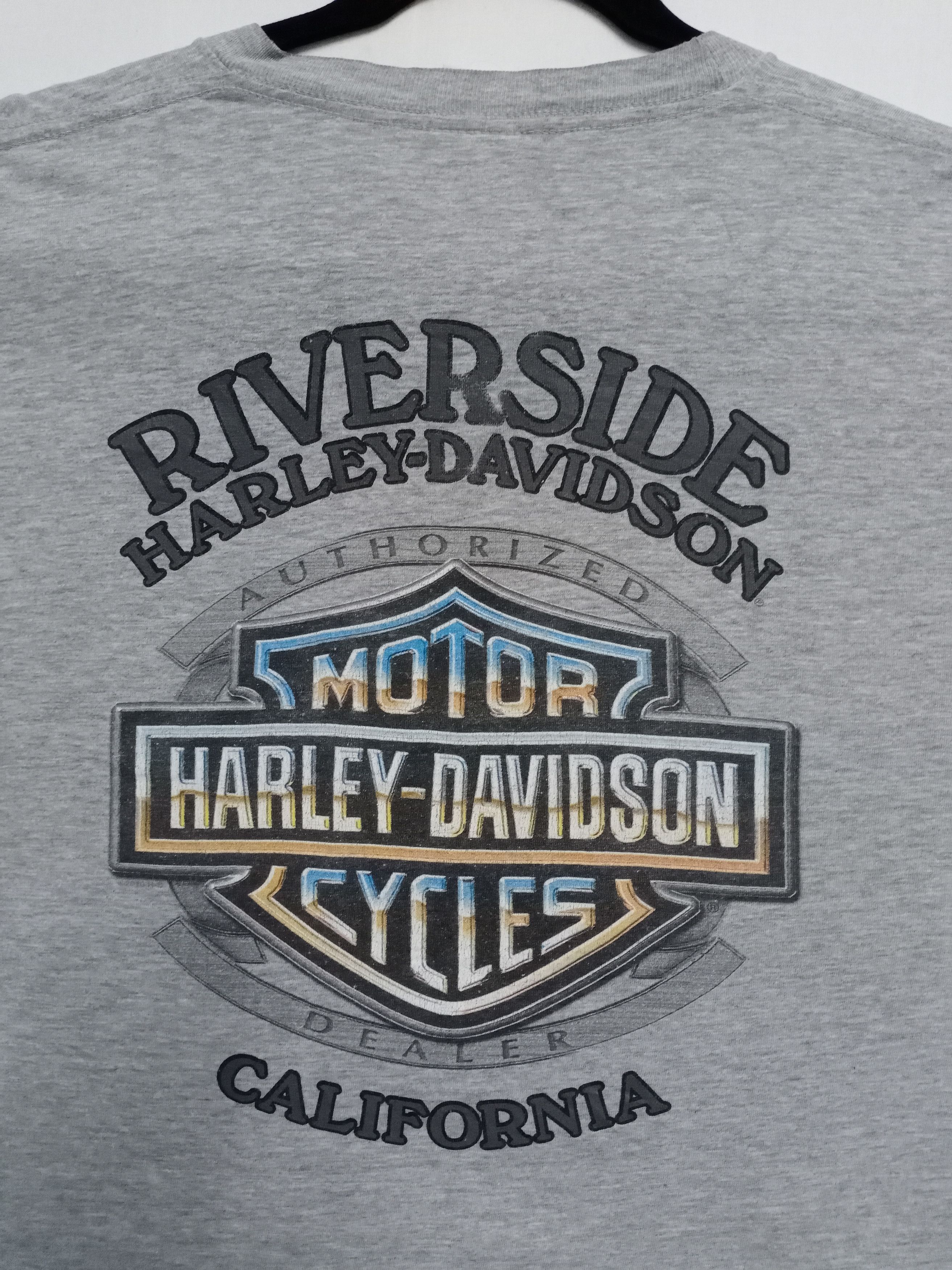Harley Davidson × Vintage Vintage Harley Davidson Freedom Ain't Quick Eagle Tee Size US XL / EU 56 / 4 - 3 Thumbnail