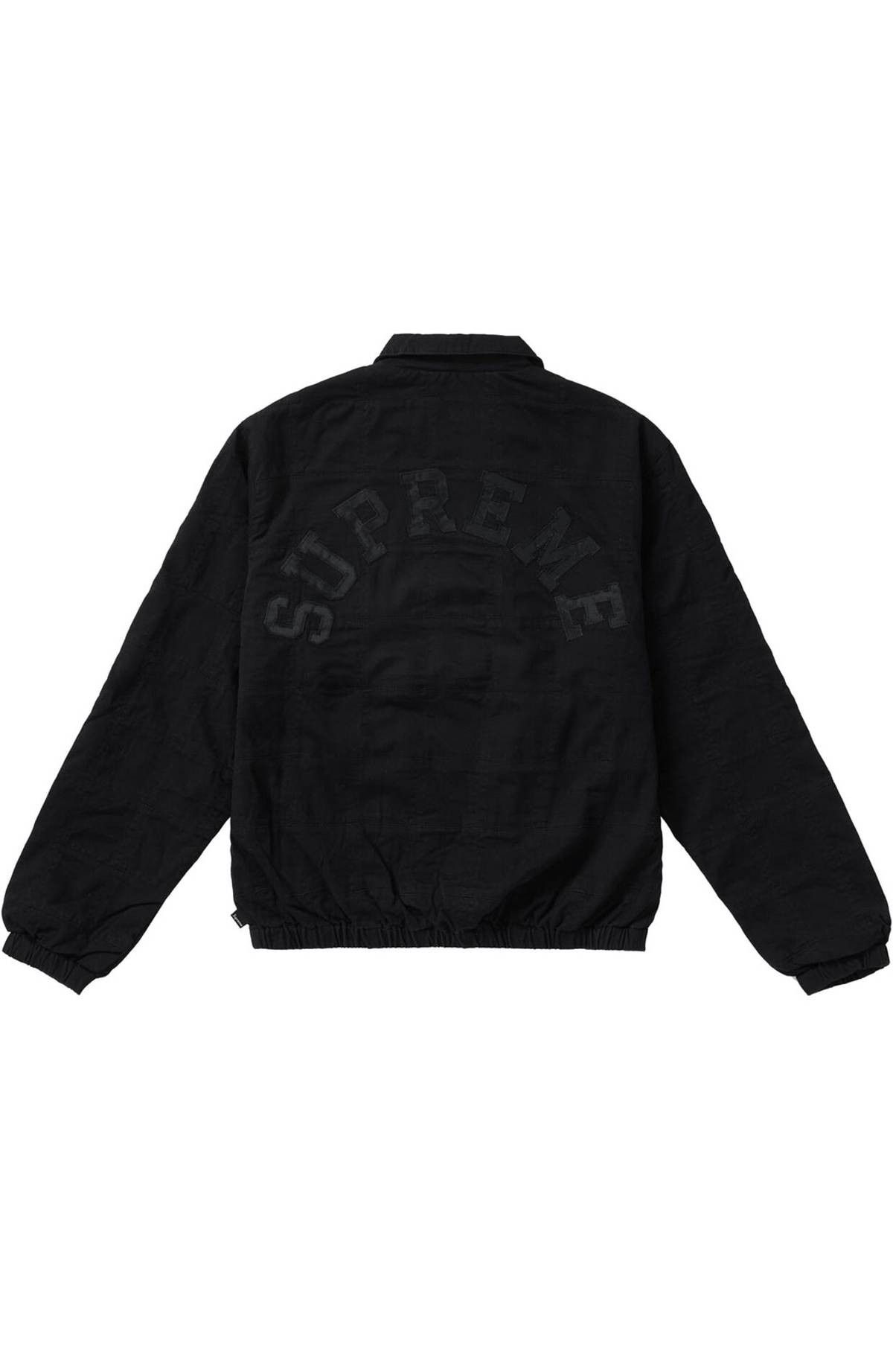 Supreme Supreme Patchwork Harrington Jacket Black SS19 | Grailed