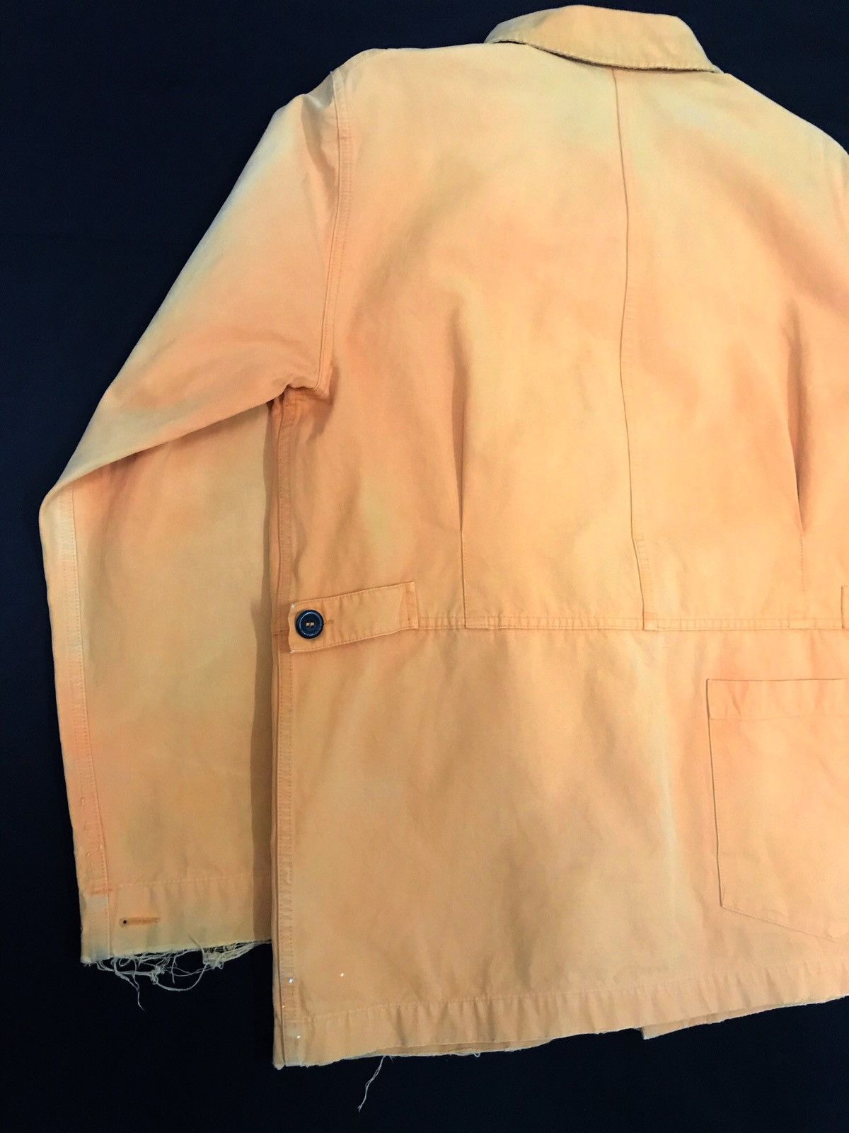 Stone Island Vintage Stone Island Distressed Denims Button Up Jacket Size US L / EU 52-54 / 3 - 7 Thumbnail
