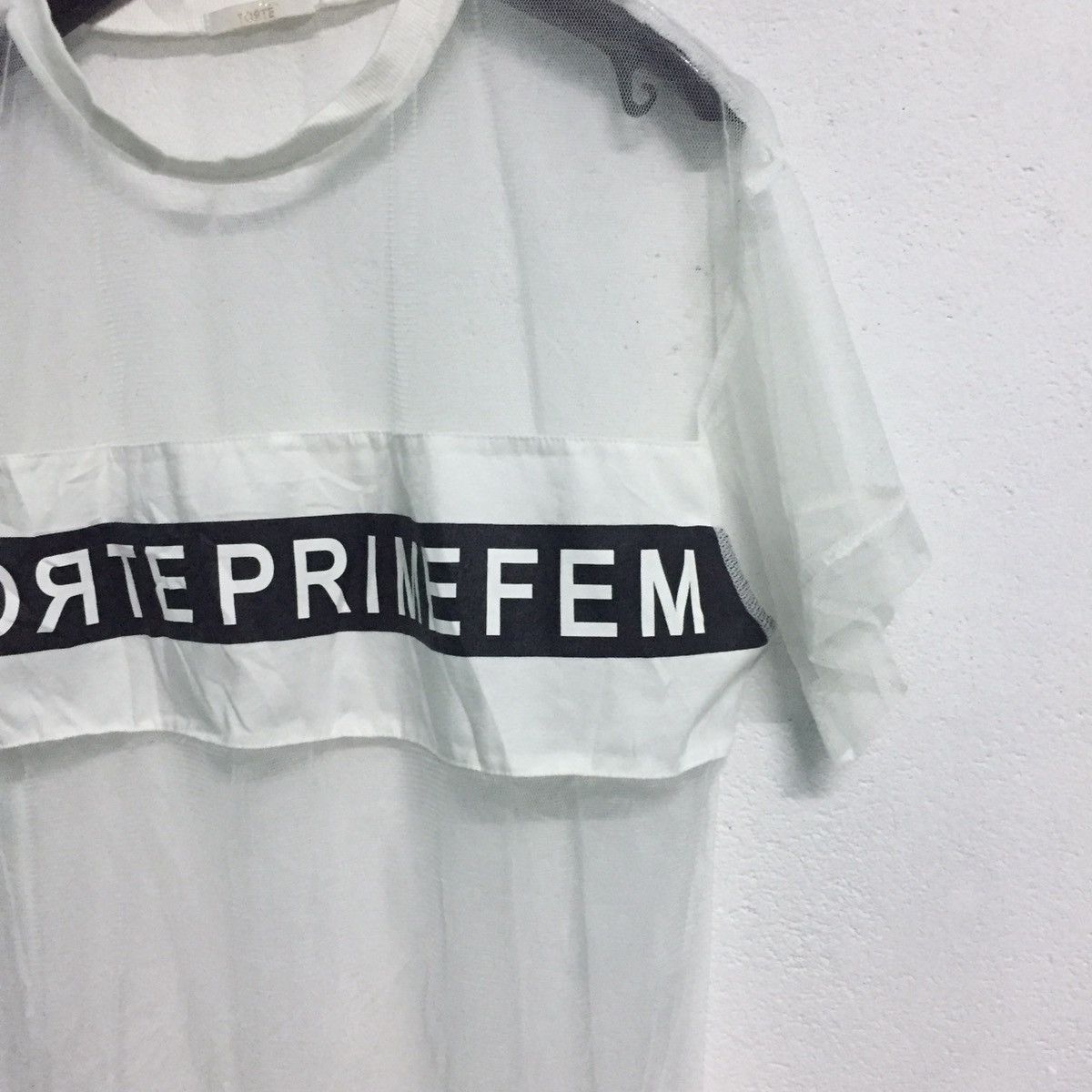 Japanese Brand TORTEPRIMEFEM Mesh Long Shirt Size US M / EU 48-50 / 2 - 3 Thumbnail