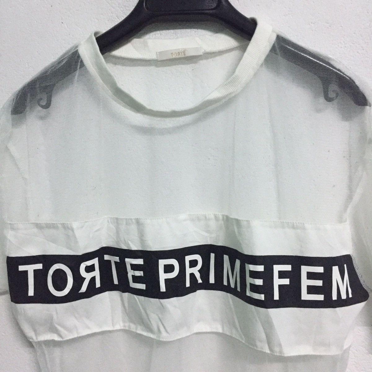 Japanese Brand TORTEPRIMEFEM Mesh Long Shirt Size US M / EU 48-50 / 2 - 2 Thumbnail