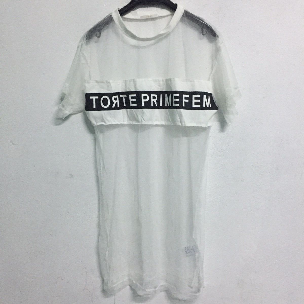 Japanese Brand TORTEPRIMEFEM Mesh Long Shirt Size US M / EU 48-50 / 2 - 1 Thumbnail
