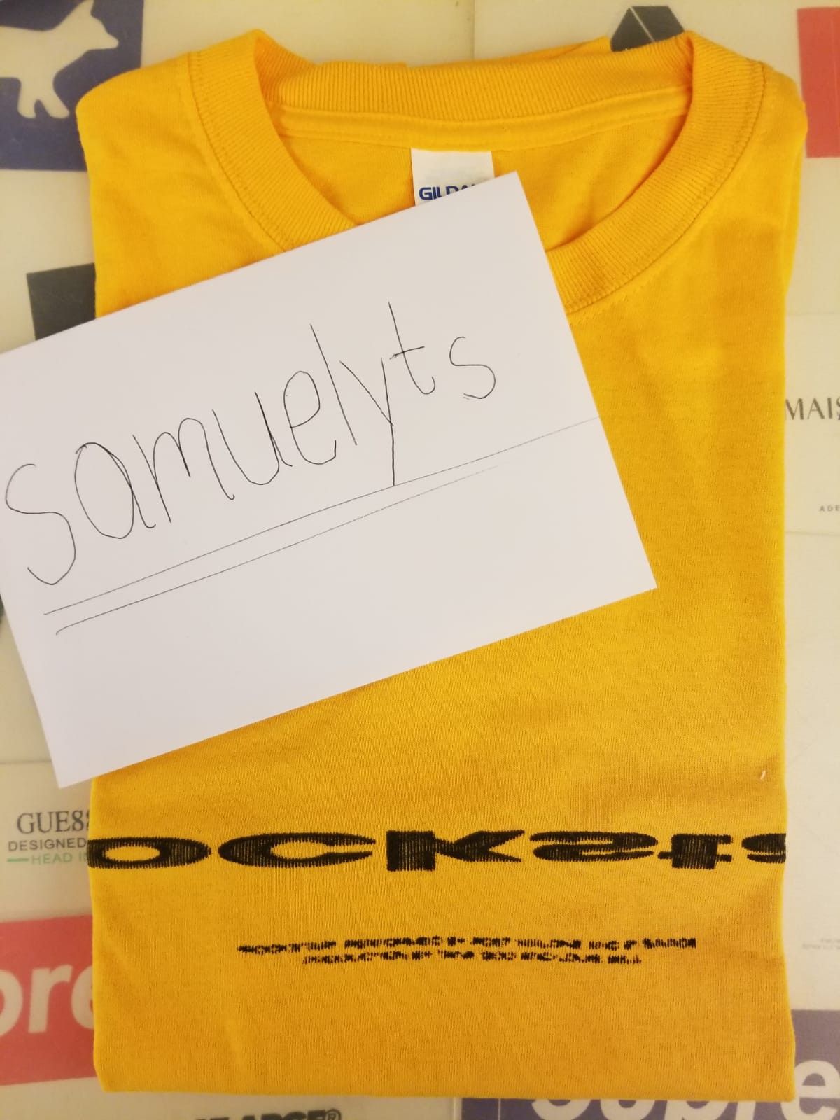Gildan × Rap Tees Post Malone Rockstar Tee Size US S / EU 44-46 / 1 - 1 Thumbnail