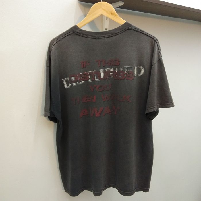 Band Tees DISTRESSED DISTURBED BAND TEE | Grailed