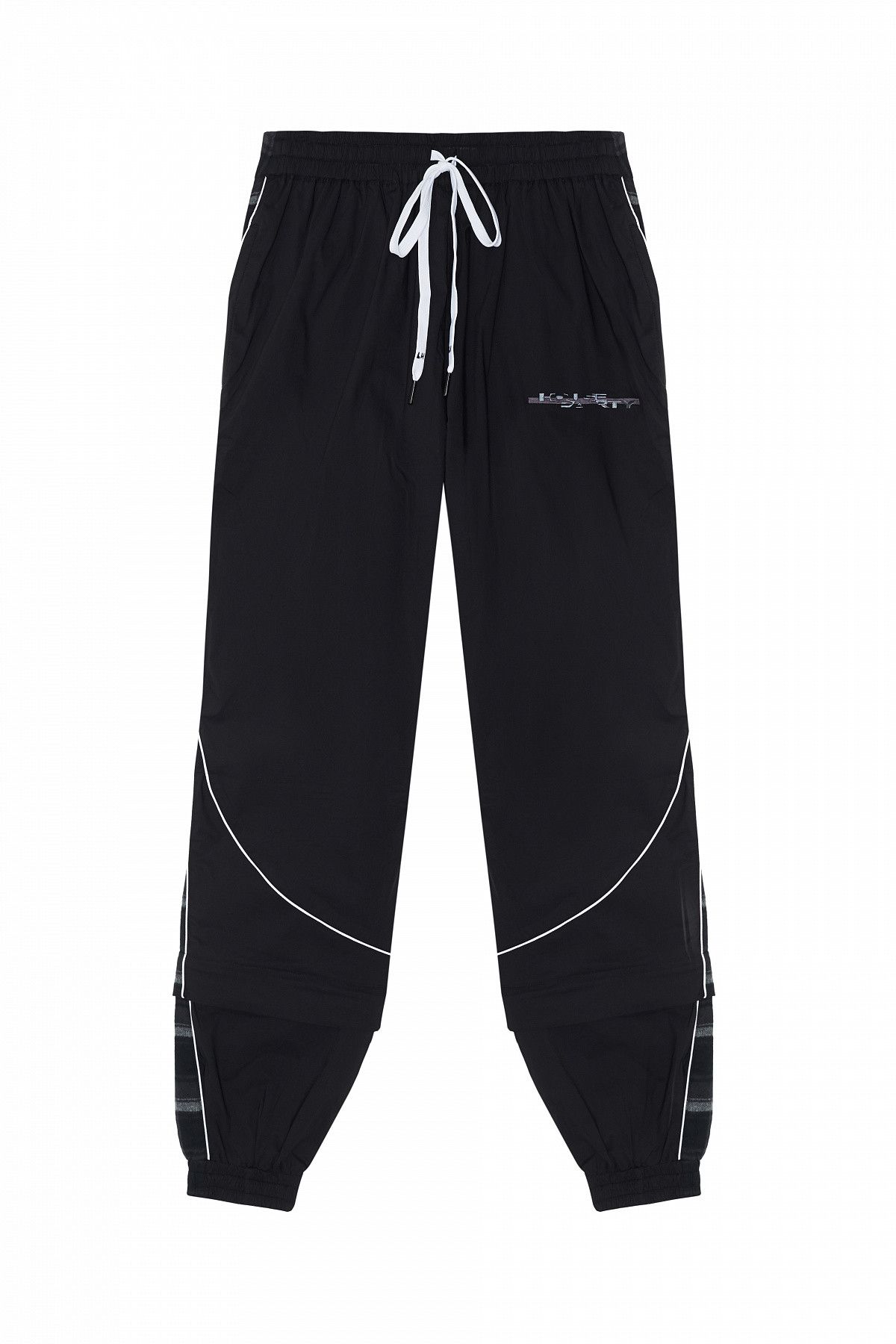 Liam Hodges Nylon Check Track Pants Size US 32 / EU 48 - 2 Thumbnail