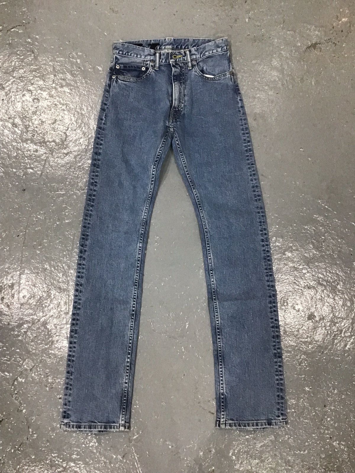 Vlone Zipper Jeans Blue | Grailed