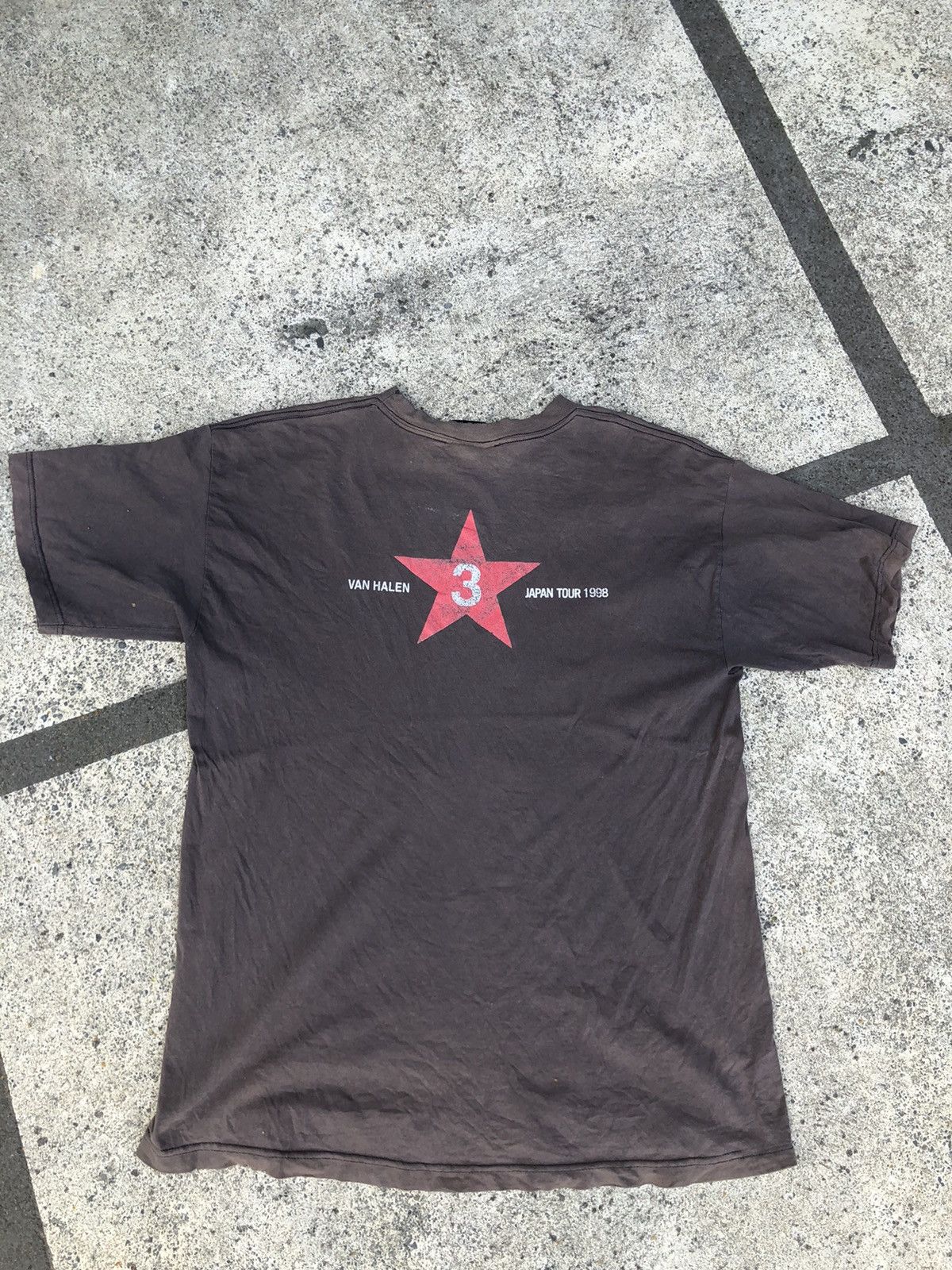 ヴァンヘイレン Van Halen Japan tour 1998 Tシャツ USA製・古着】ヴァンヘイレン ジャパンツアー1998 Tシャツ