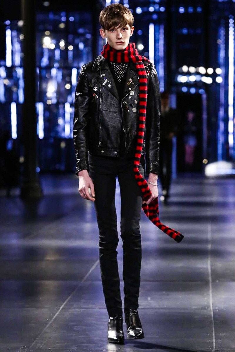 Hedi Slimane × Saint Laurent Paris SLP F/W 15' Long Skinny
