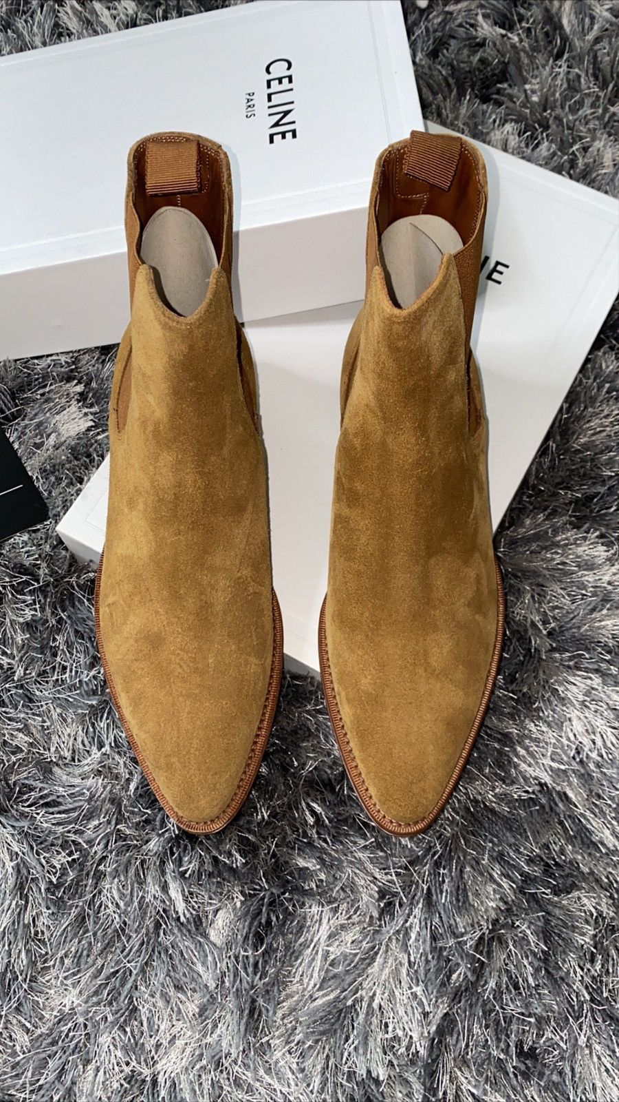Celine Camargue Chelsea boots 37.5 Size US 7.5 / EU 40-41 - 3 Thumbnail