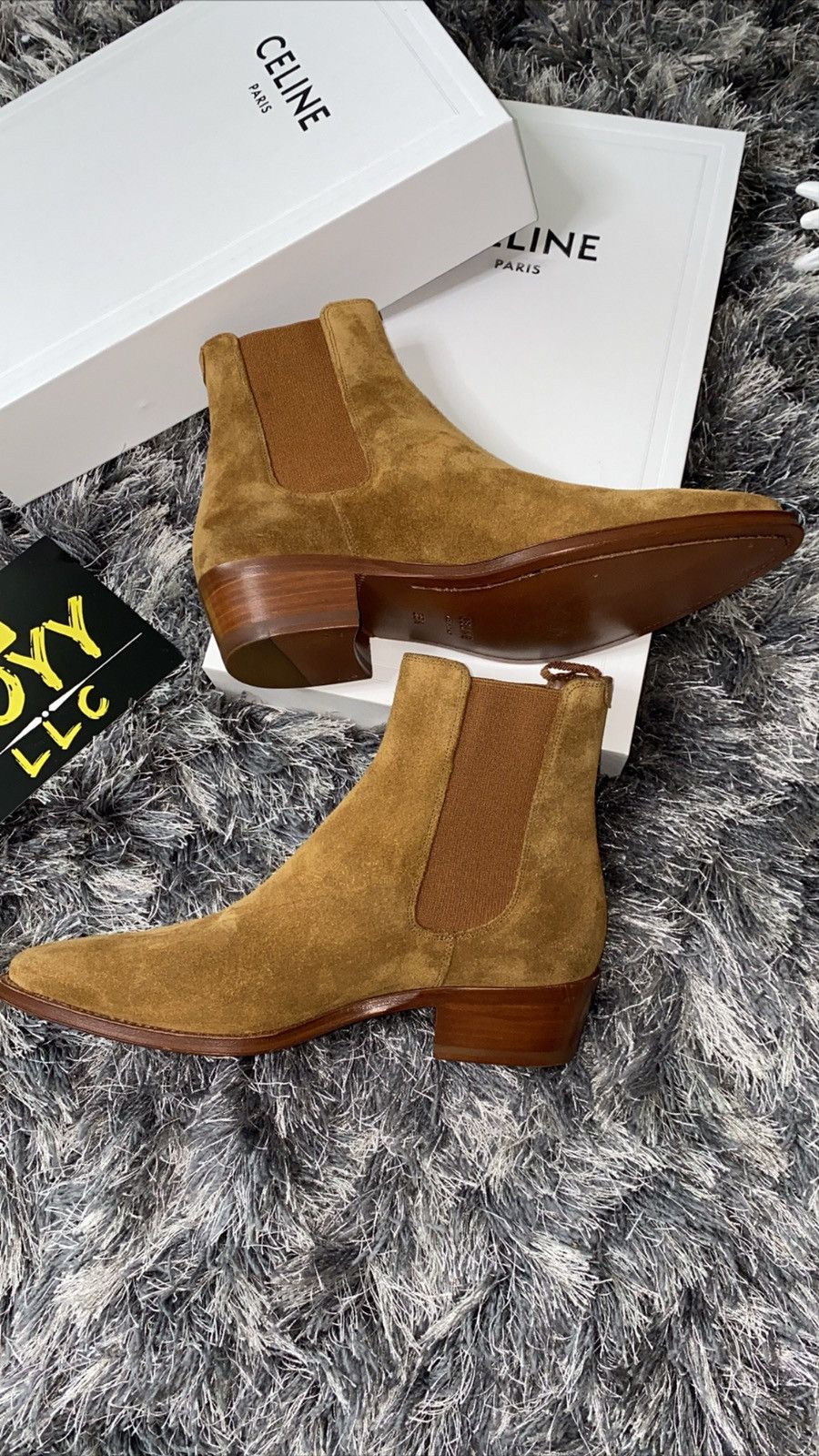 Celine Camargue Chelsea boots 37.5 Size US 7.5 / EU 40-41 - 2 Thumbnail