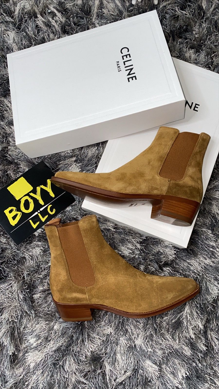 Celine Camargue Chelsea boots 37.5 Size US 7.5 / EU 40-41 - 1 Thumbnail