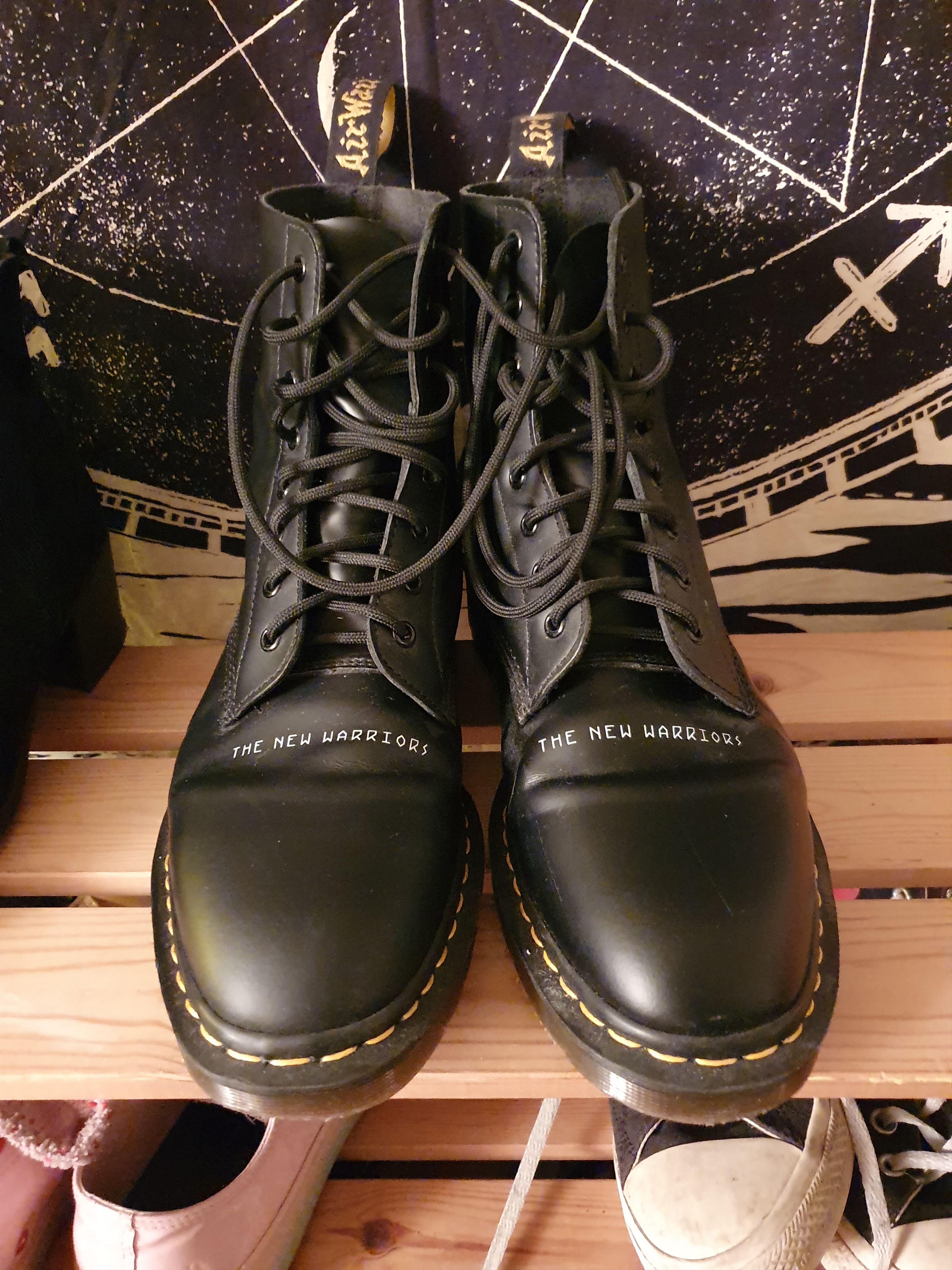 Dr martens new warriors on sale