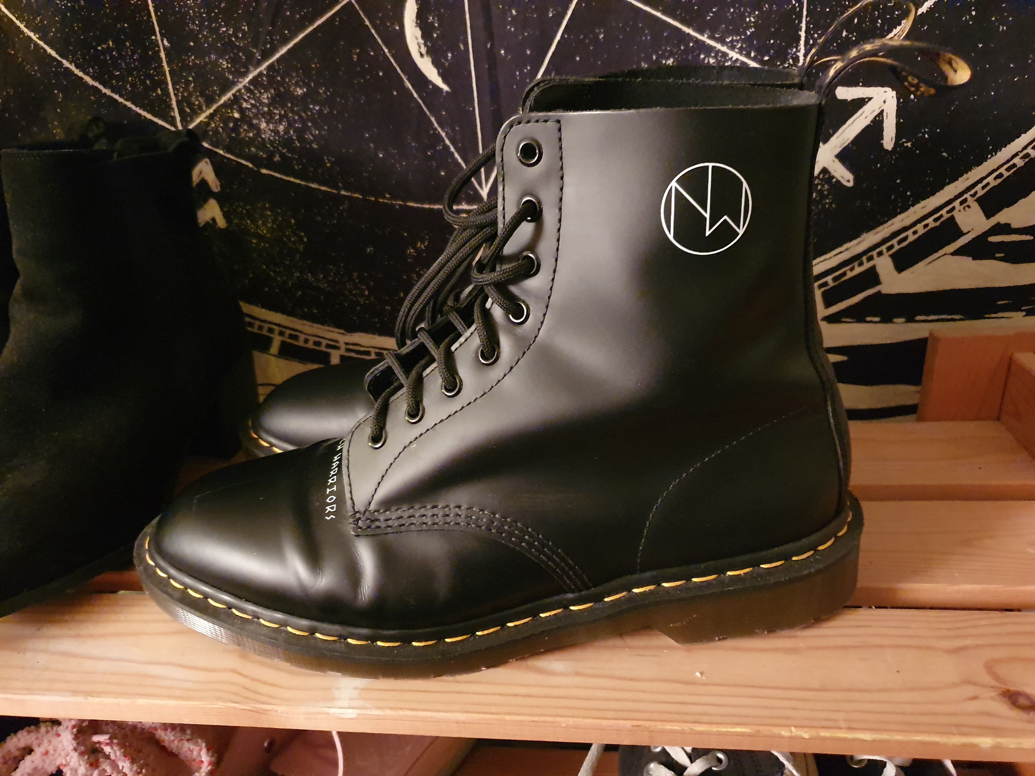 Undercover Dr. Martens x Undercover New Warriors Boots UK11 EU46 Grailed