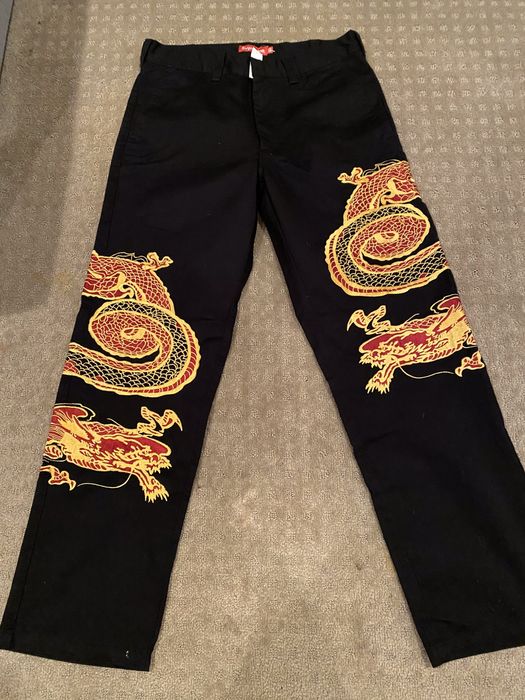 Supreme Dragon Work Pant FW18 | Grailed