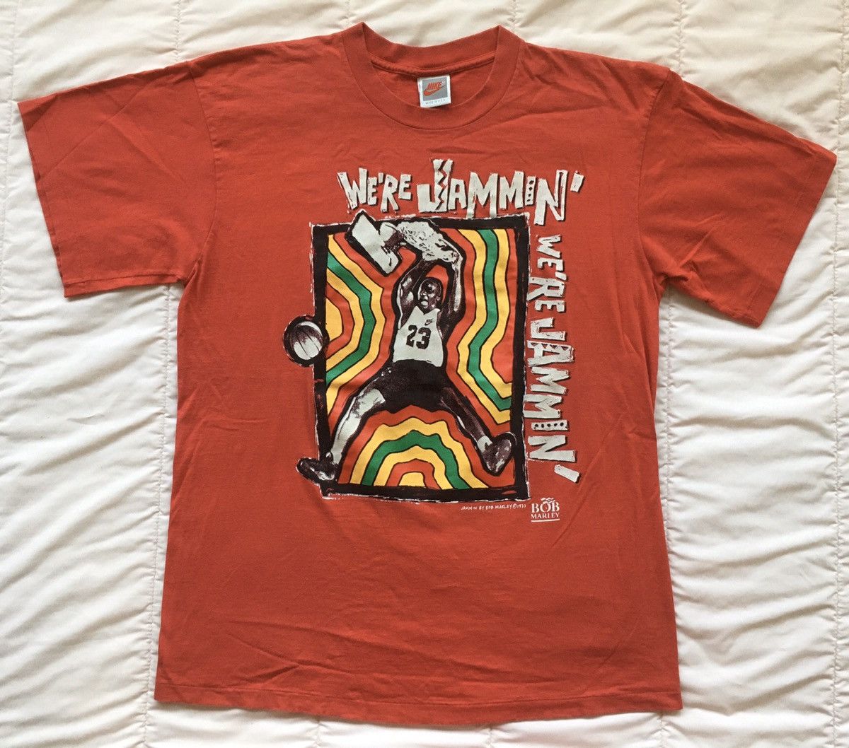 Jordan Brand × Nike × Vintage Nike Bob Marley Jammin Michael 