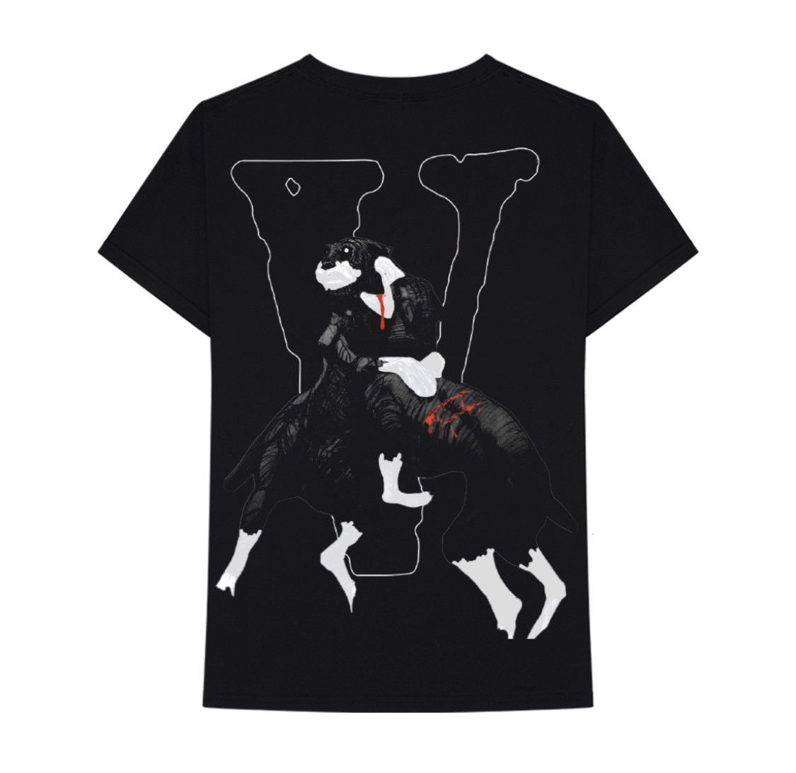 Vlone x City Morgue Dogs black T shirt 1 in large
