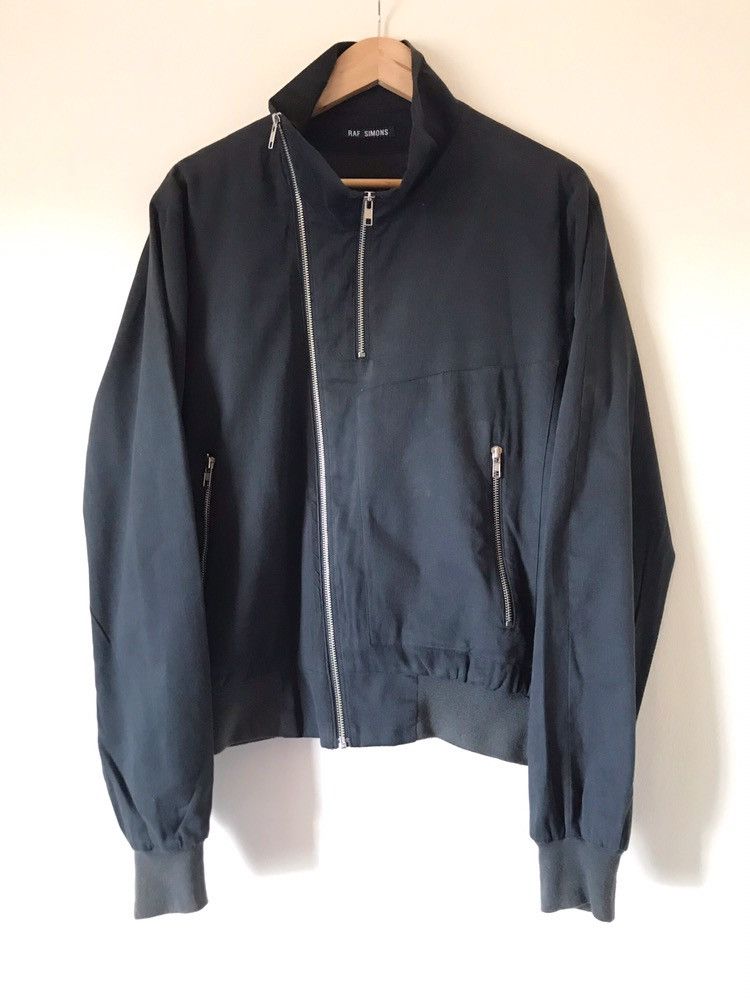 Raf Simons 1997 Rare Asymmetrical Zip Jacket | Grailed