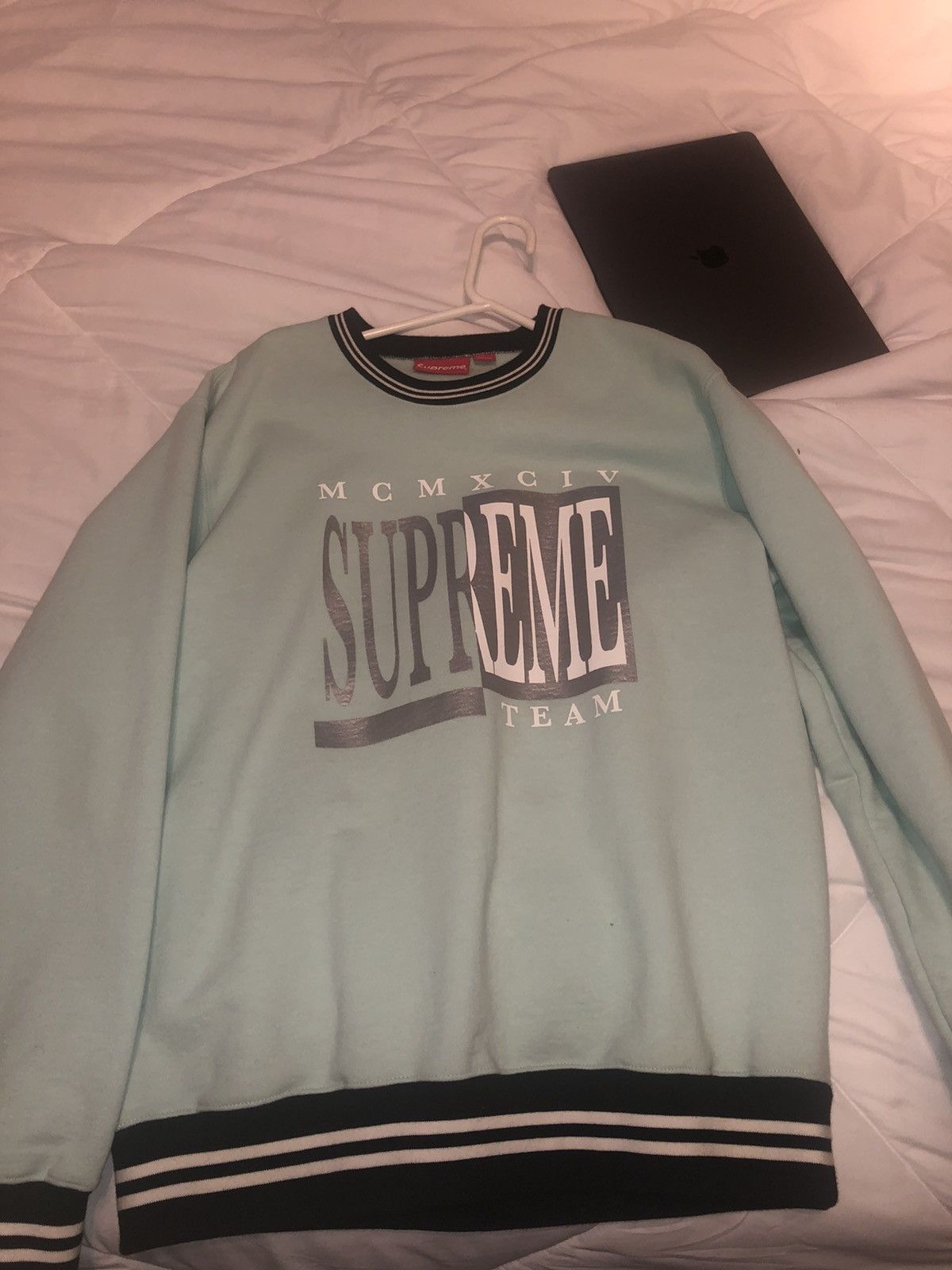 Supreme Supreme Team Crewneck Size US L / EU 52-54 / 3 - 5 Thumbnail