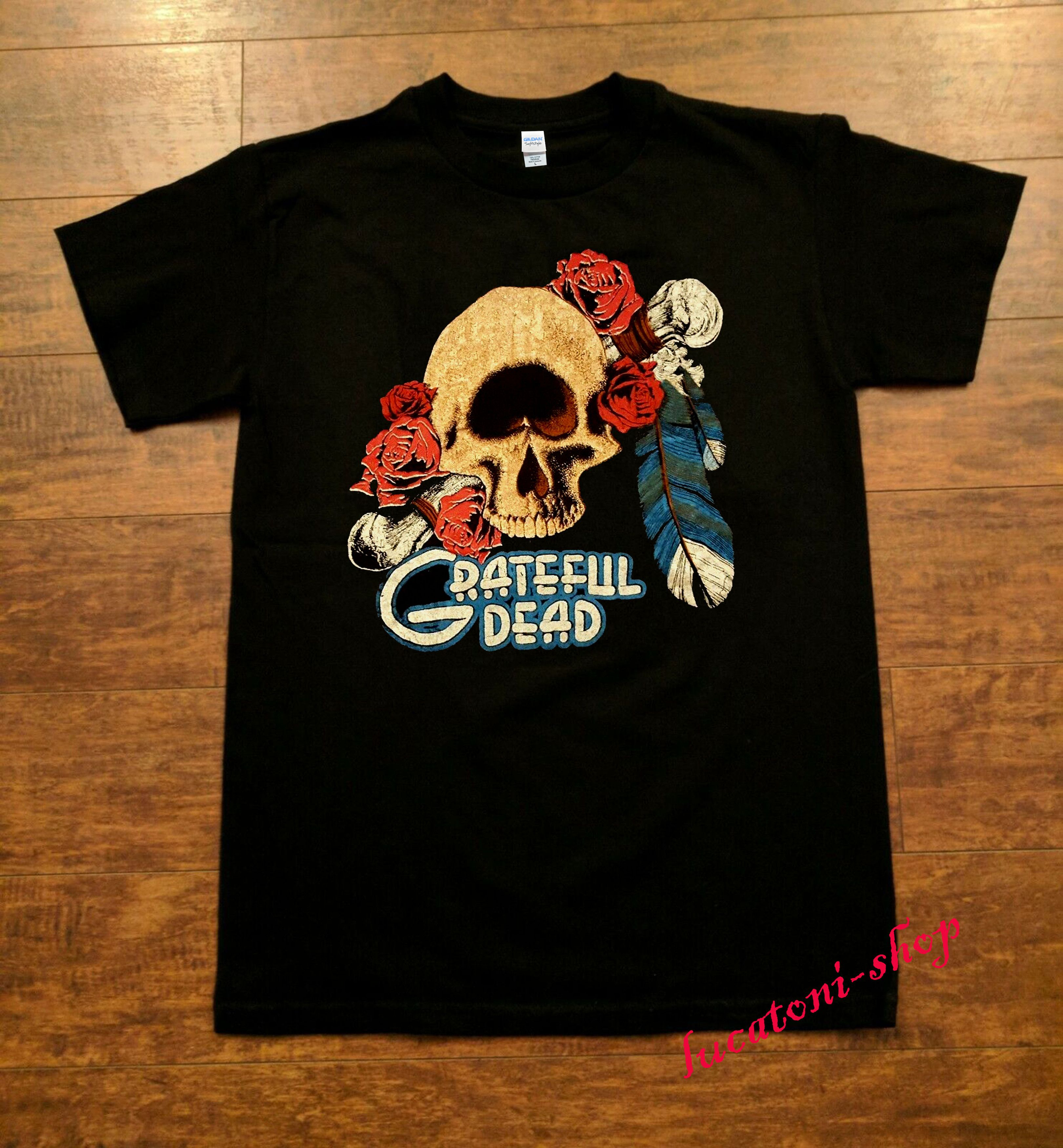 Grateful Dead Grateful Dead Cyclops Skull T-Shirt 1970' reprint