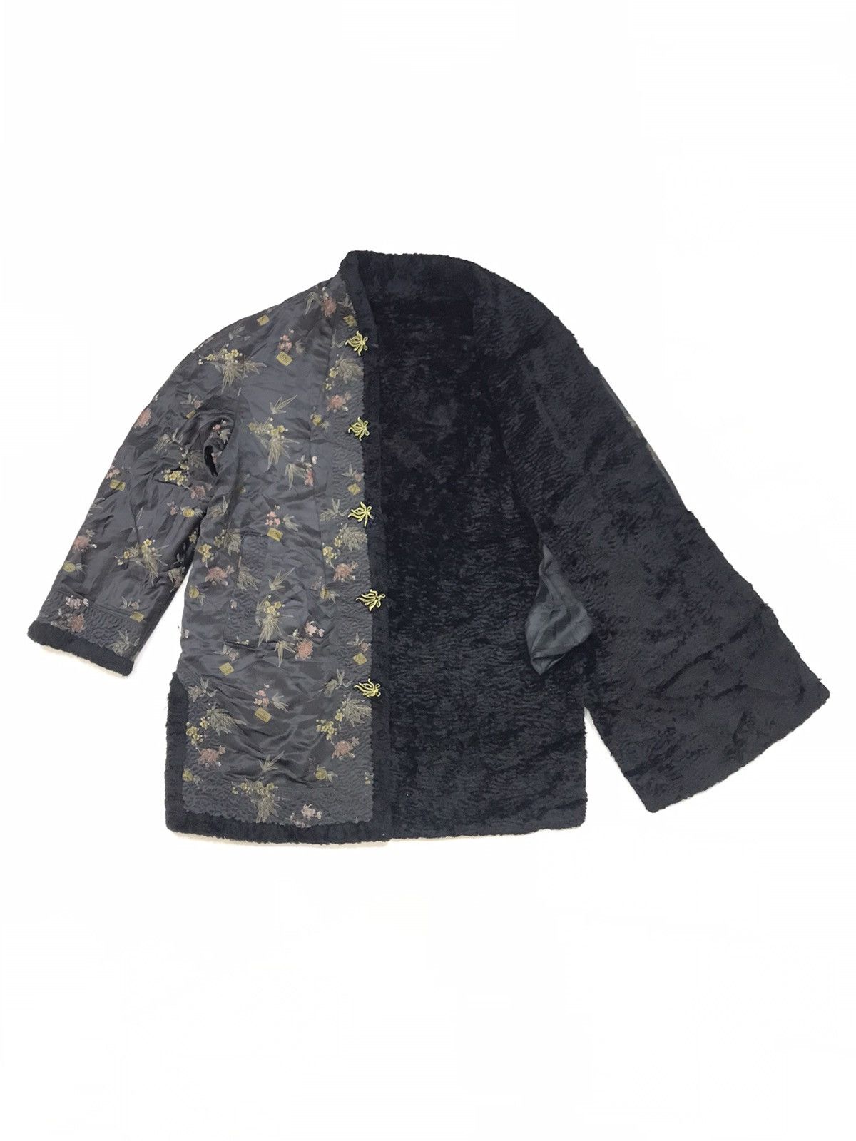 Japanese Brand VTG EMBROIDERED SILK MANDARIN JACKET KIMONO INSULATION JAPAN Size US M / EU 48-50 / 2 - 3 Thumbnail