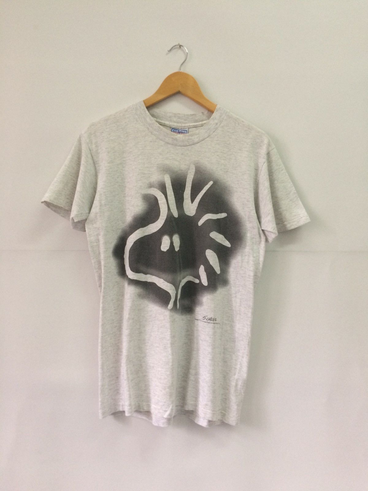 Vintage Peanuts by Schulz Design spellout Shirt Menswear