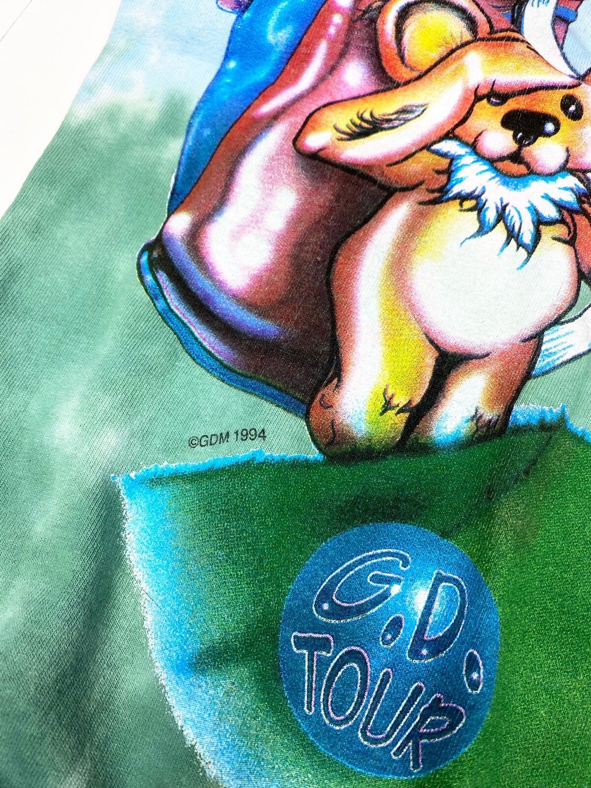 Vintage Vintage 1994 Grateful Dead Golf Shirt Liquid Blue Tag Size US XL / EU 56 / 4 - 4 Thumbnail