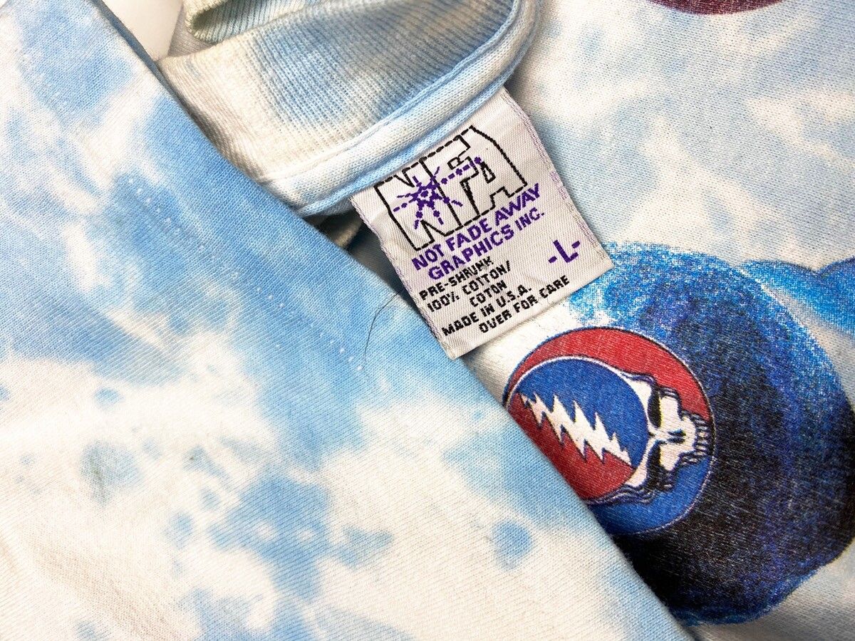 Vintage Vintage 1994 Grateful Dead Golf Shirt Liquid Blue Tag Size US XL / EU 56 / 4 - 8 Preview
