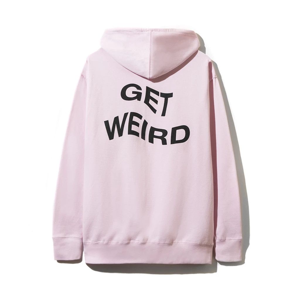 Anti Social Social Club Get Weird Pink Hoodie ASSC DS
