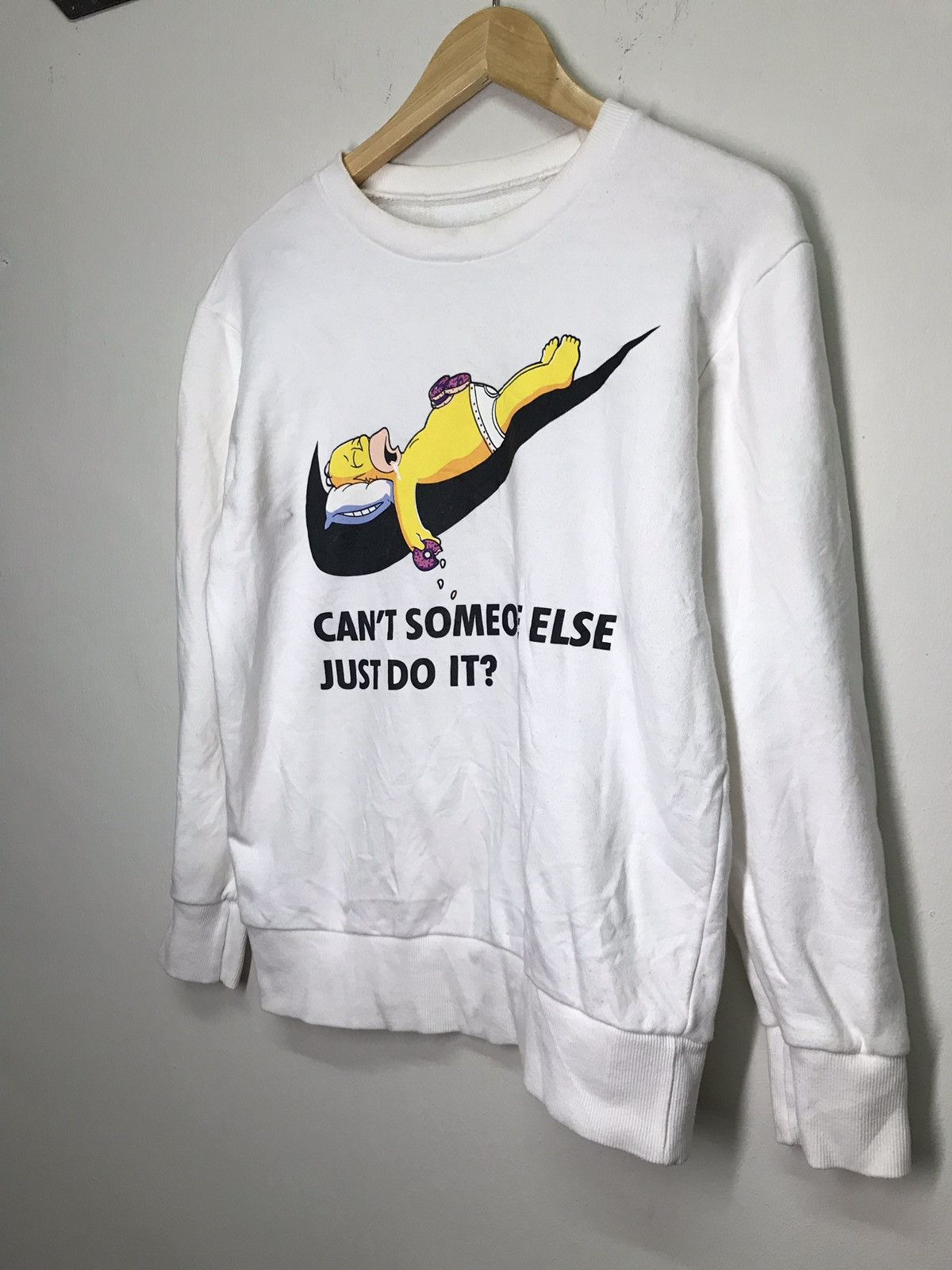 Nike The Simpsons Rare Vintage Nike x Homer Simpson Sweatshirt Crewneck Grailed