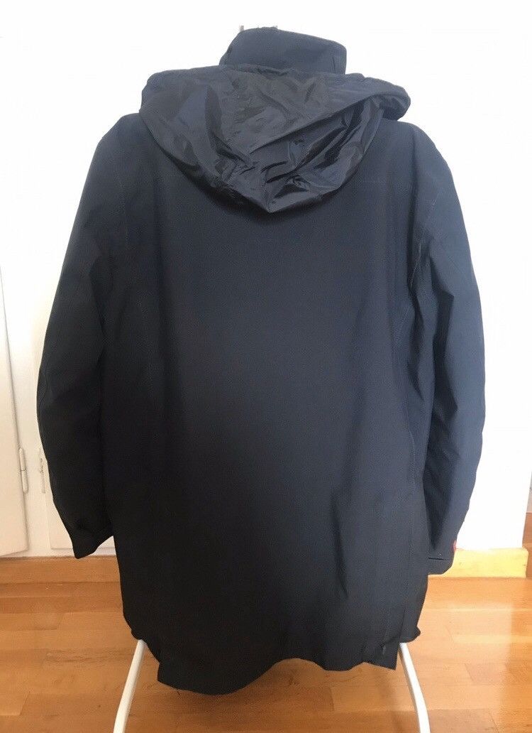 小物 PRADA down muffler Prada Puffer Down Long Jacket Gray Metal Logo 100% Real Fox