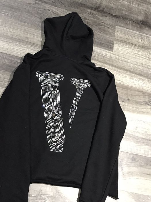 Vlone best sale crystal hoodie