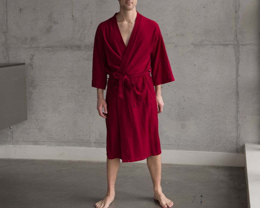 Vintage Vintage Red Hugh Hefner Lounge Robe | Grailed