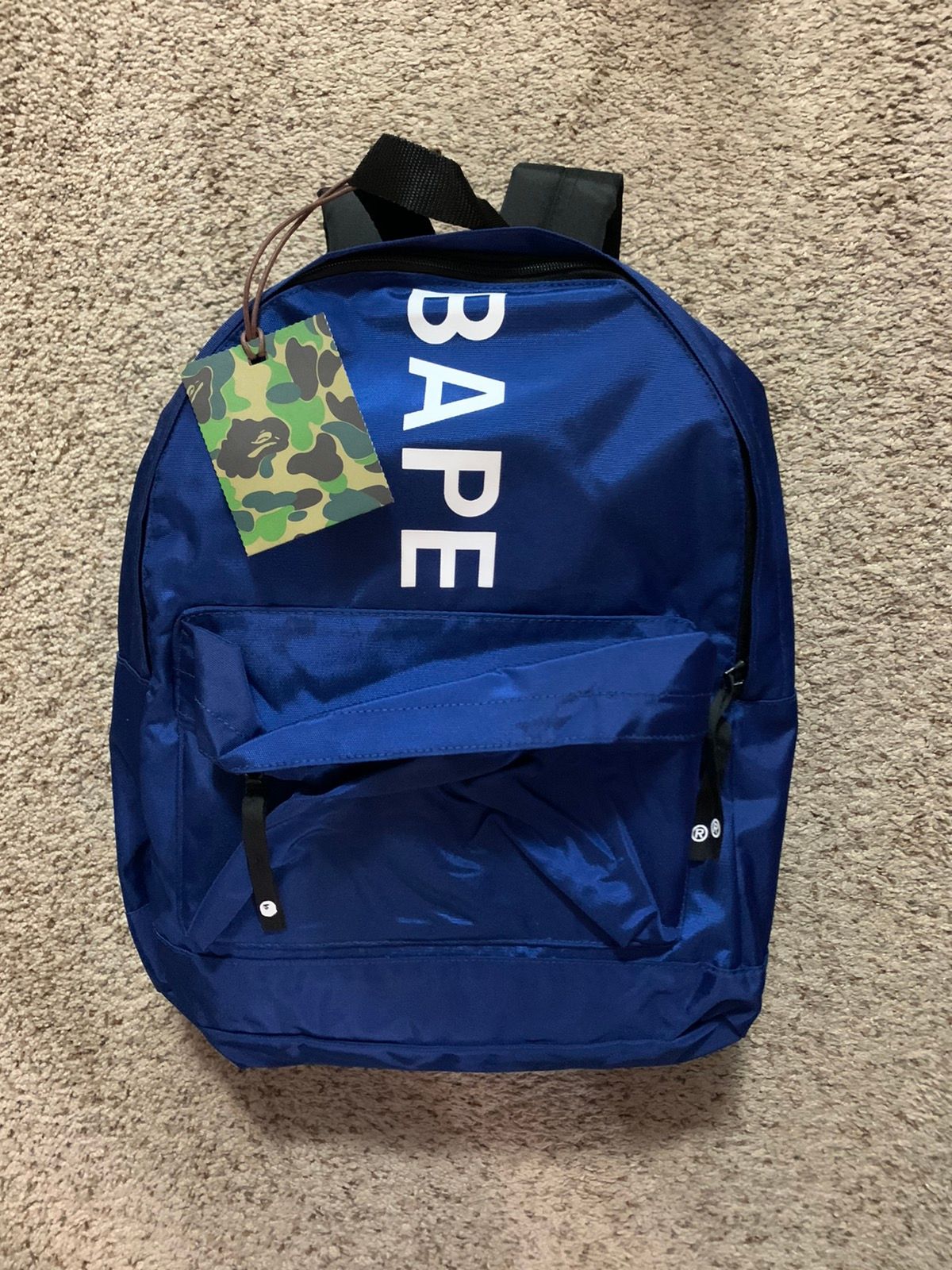 Bape BAPE Back Pack 2020 Happy New Year Bag Navy