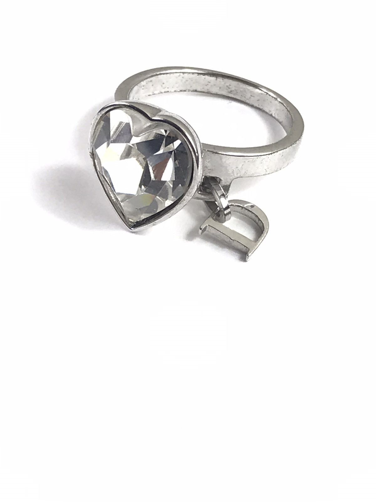 Dior Dior Crystal Heart Ring Size ONE SIZE - 2 Thumbnail