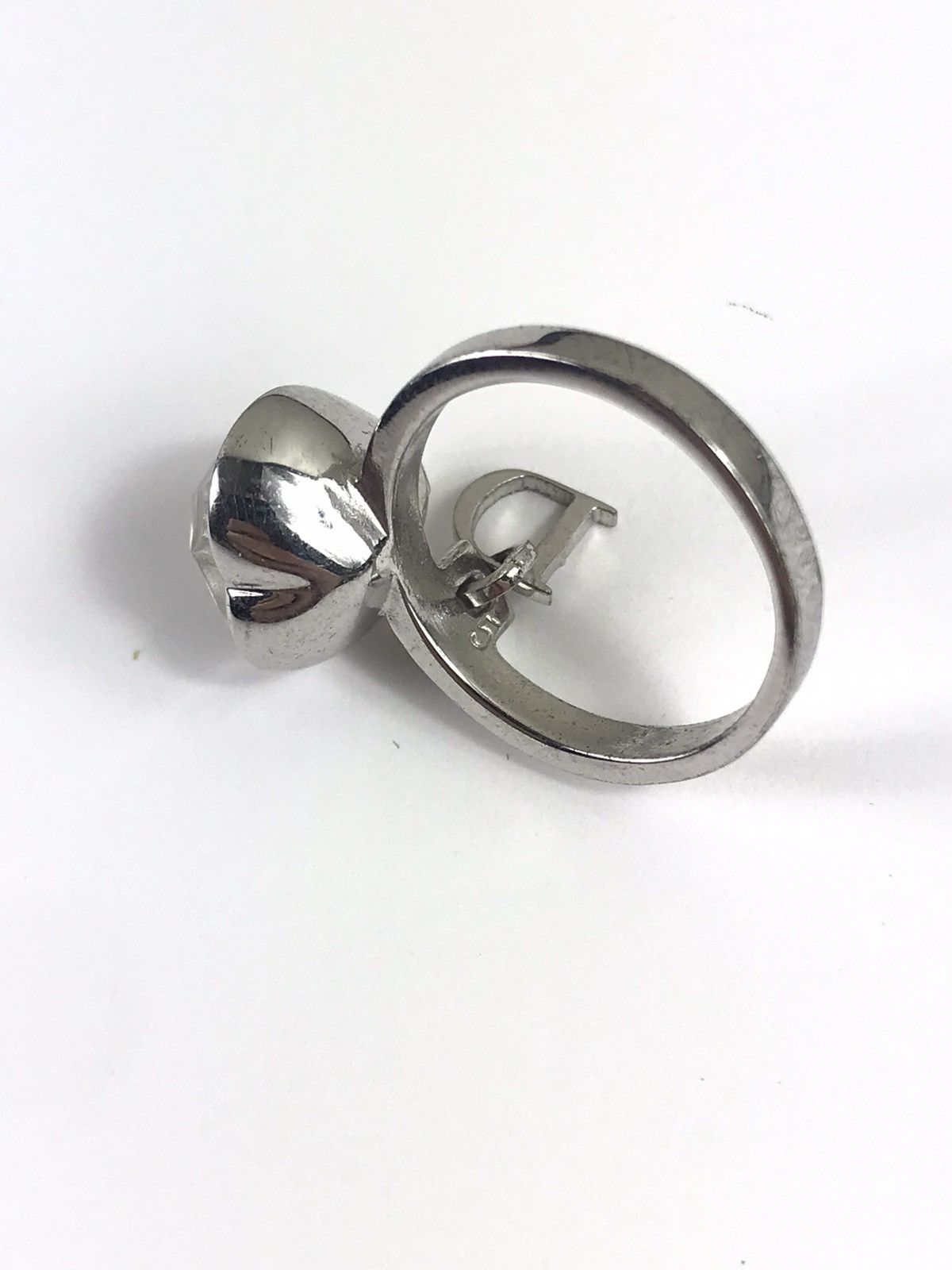 Dior Dior Crystal Heart Ring Size ONE SIZE - 5 Thumbnail