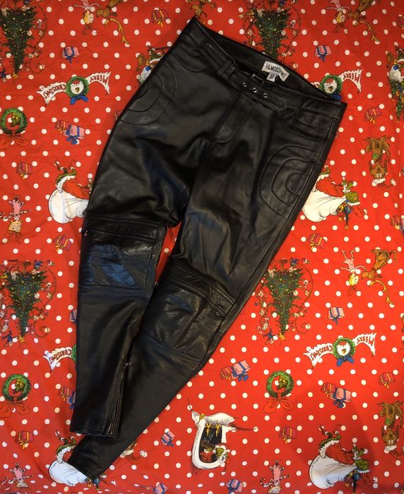 Hm moschino outlet leather pants