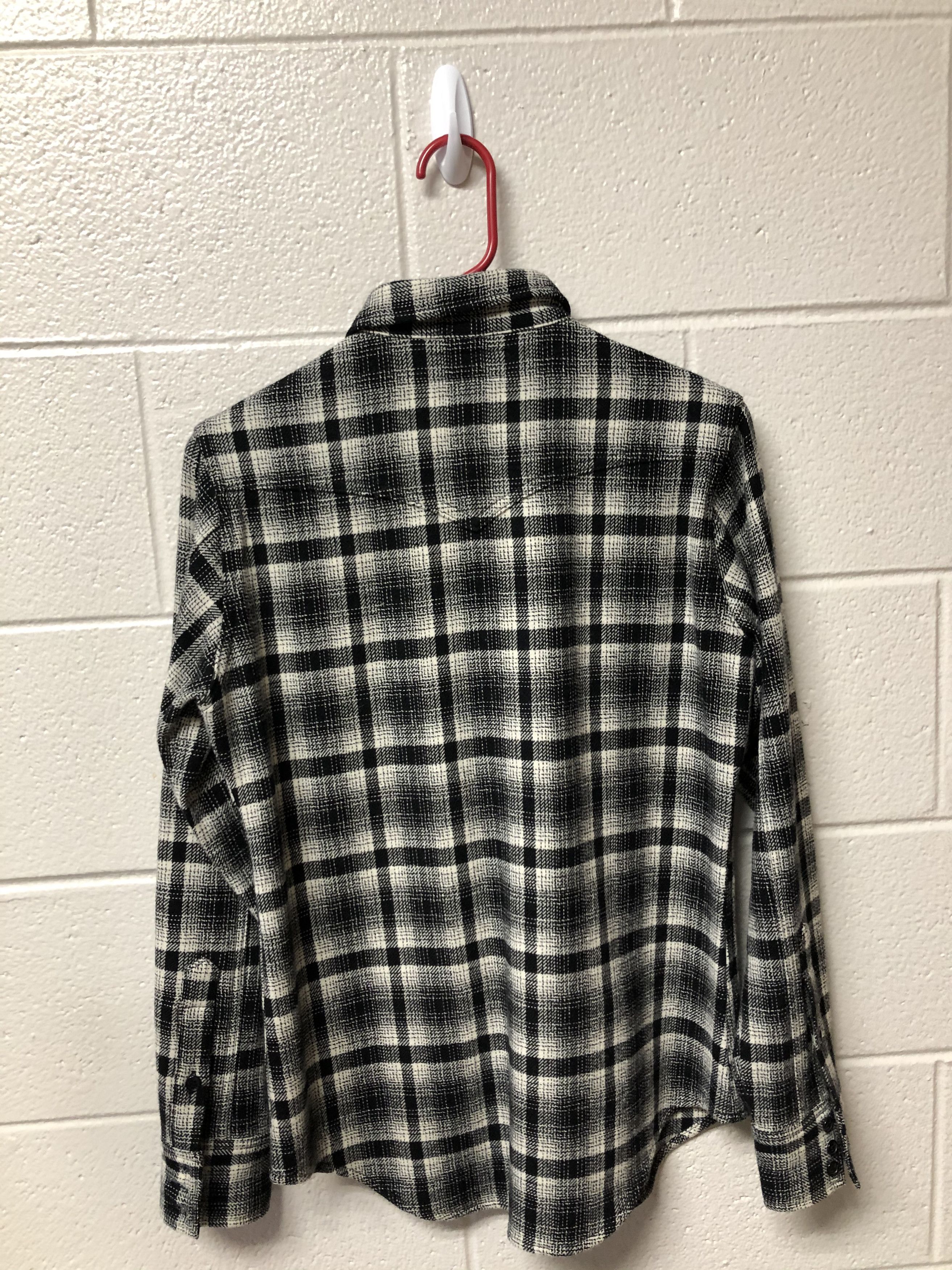 Saint Laurent Paris Saint Laurent Wool Plaid Shirt 16SS Size US XS / EU 42 / 0 - 2 Thumbnail