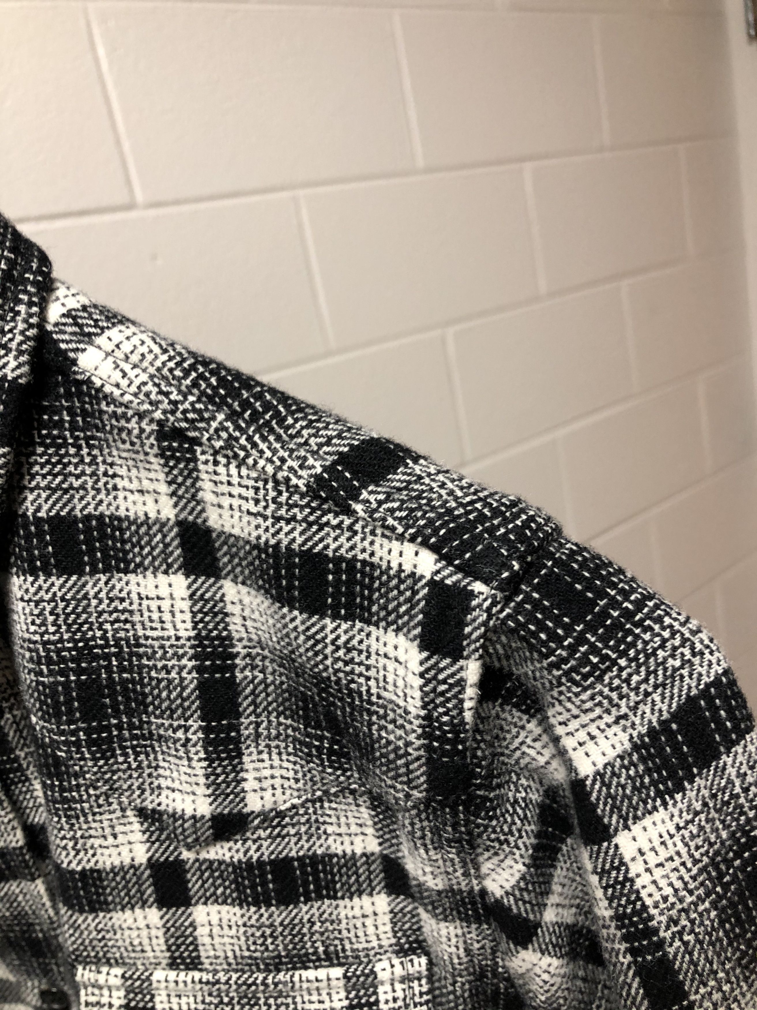 Saint Laurent Paris Saint Laurent Wool Plaid Shirt 16SS Size US XS / EU 42 / 0 - 4 Thumbnail